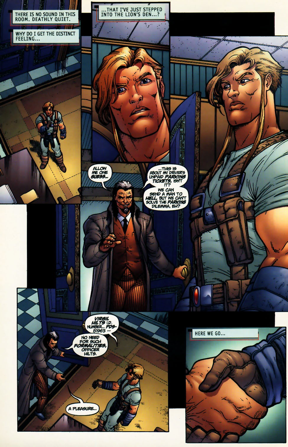 Read online Hellcop comic -  Issue #3 - 12