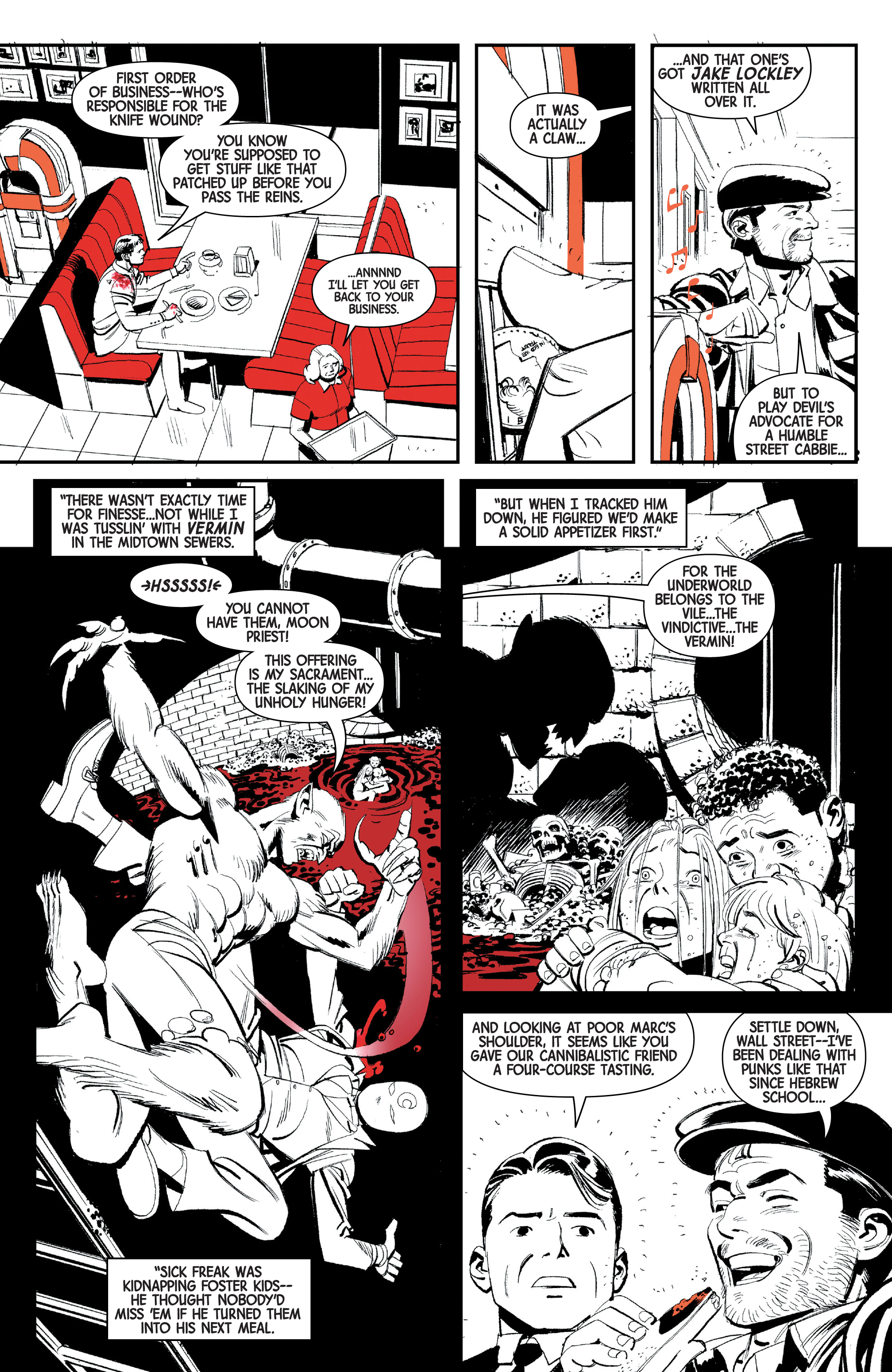 Read online Moon Knight: Black, White & Blood comic -  Issue #2 - 15