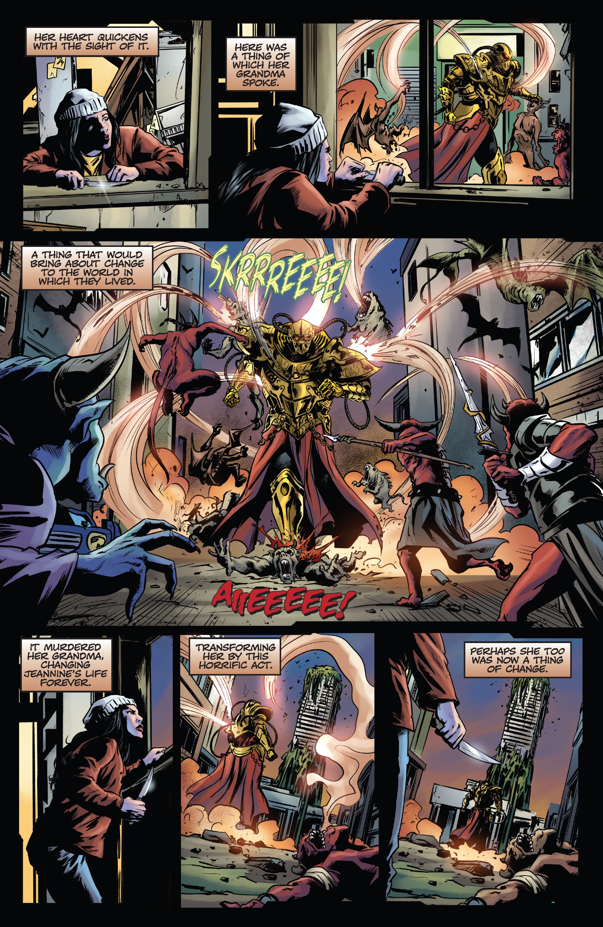 Read online Vengeance of Vampirella (2019) comic -  Issue #17 - 18
