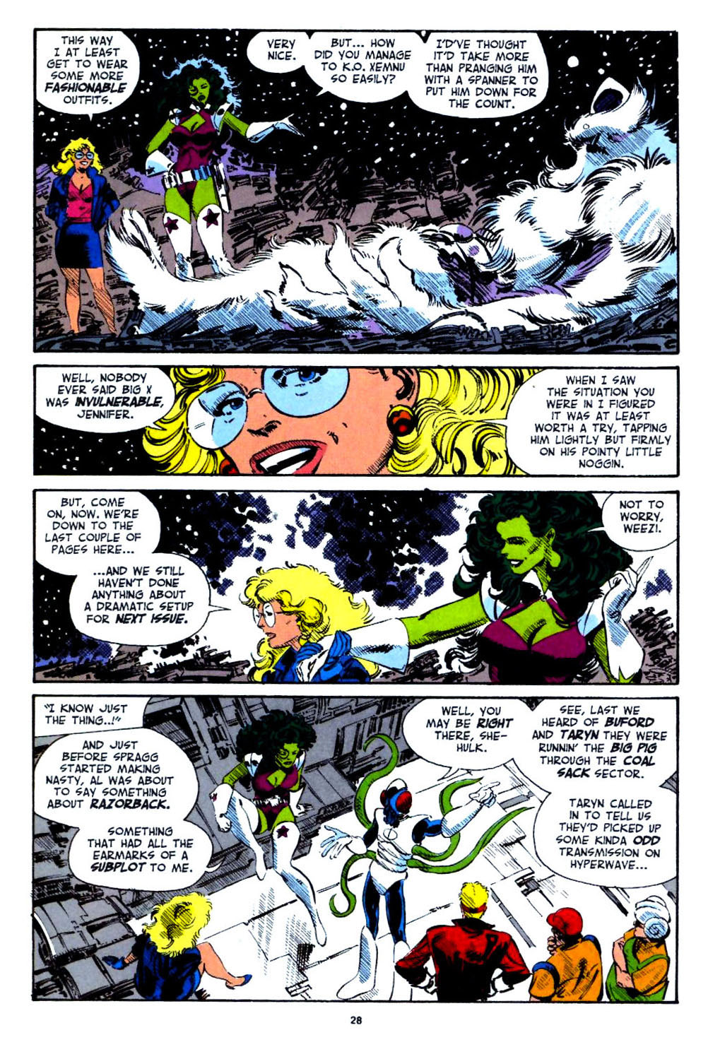 Read online The Sensational She-Hulk comic -  Issue #43 - 21
