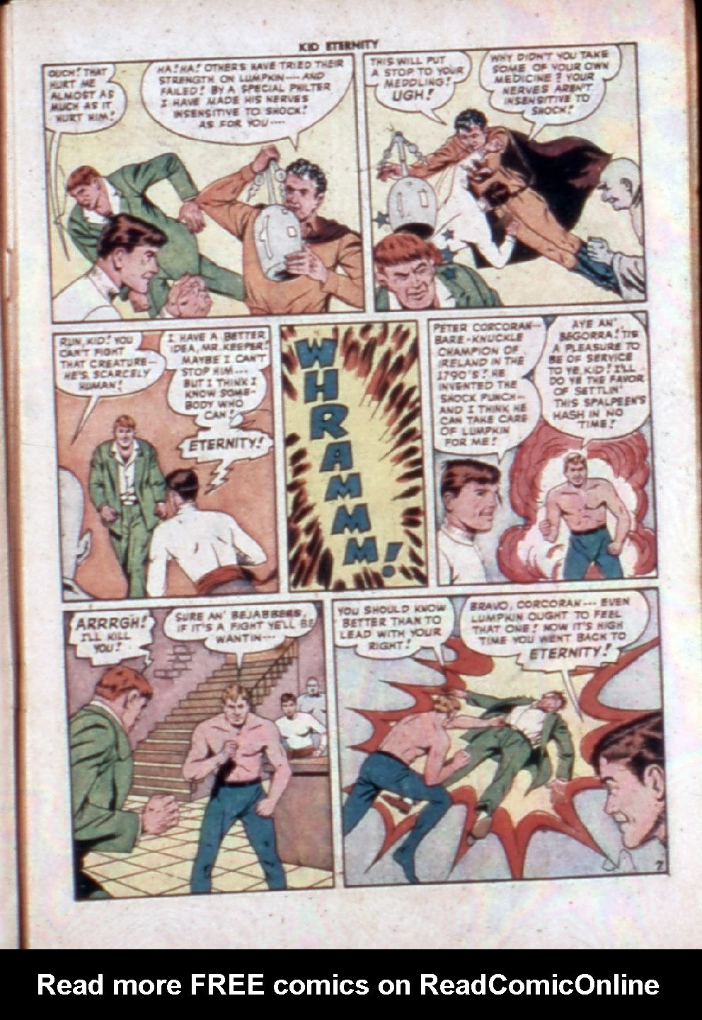 Read online Kid Eternity (1946) comic -  Issue #10 - 9