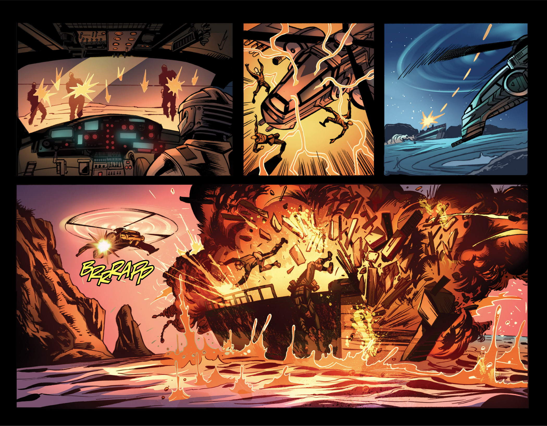 Read online Airwolf Airstrikes comic -  Issue #2 - 44
