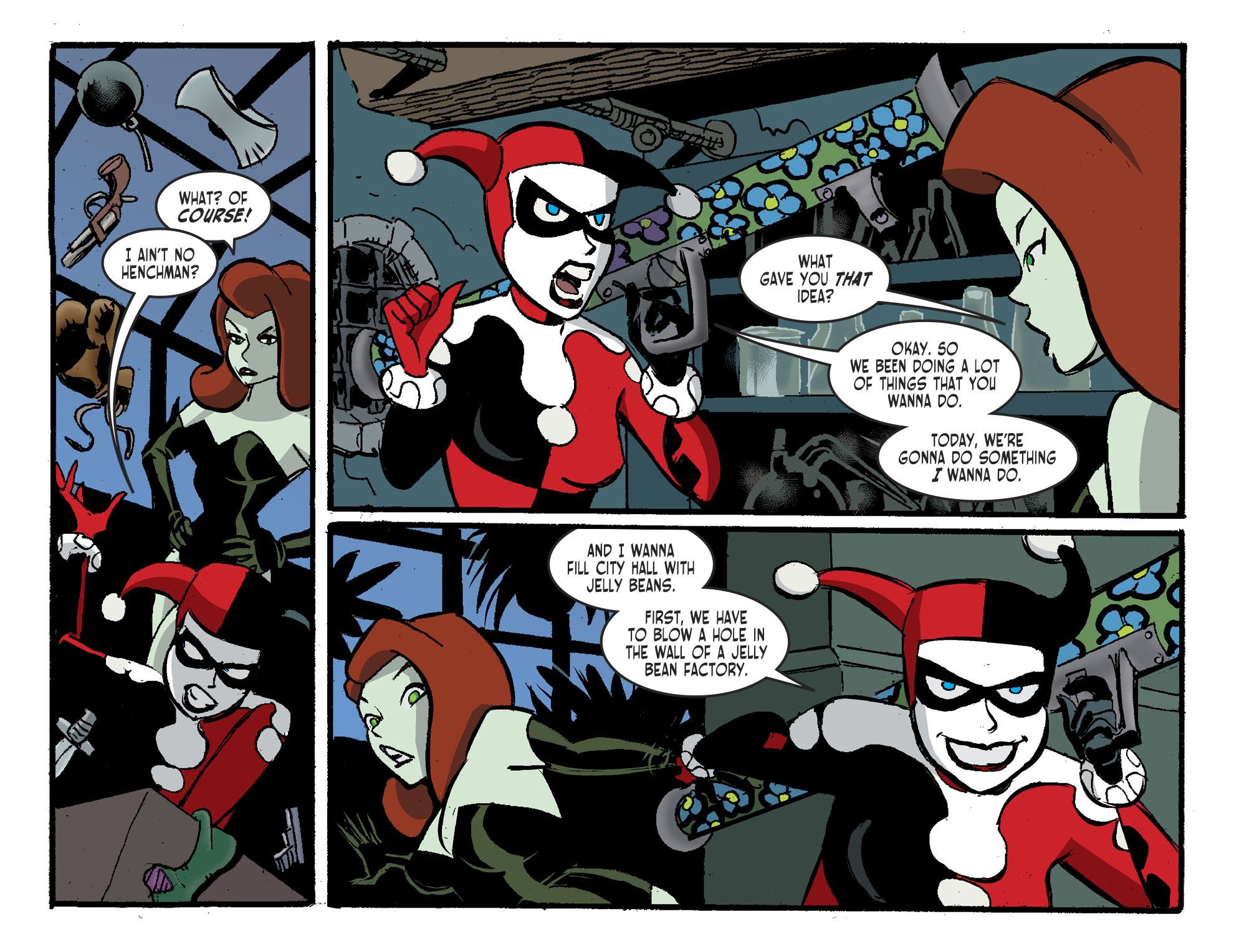 Read online Harley Quinn and Batman comic -  Issue #4 - 13