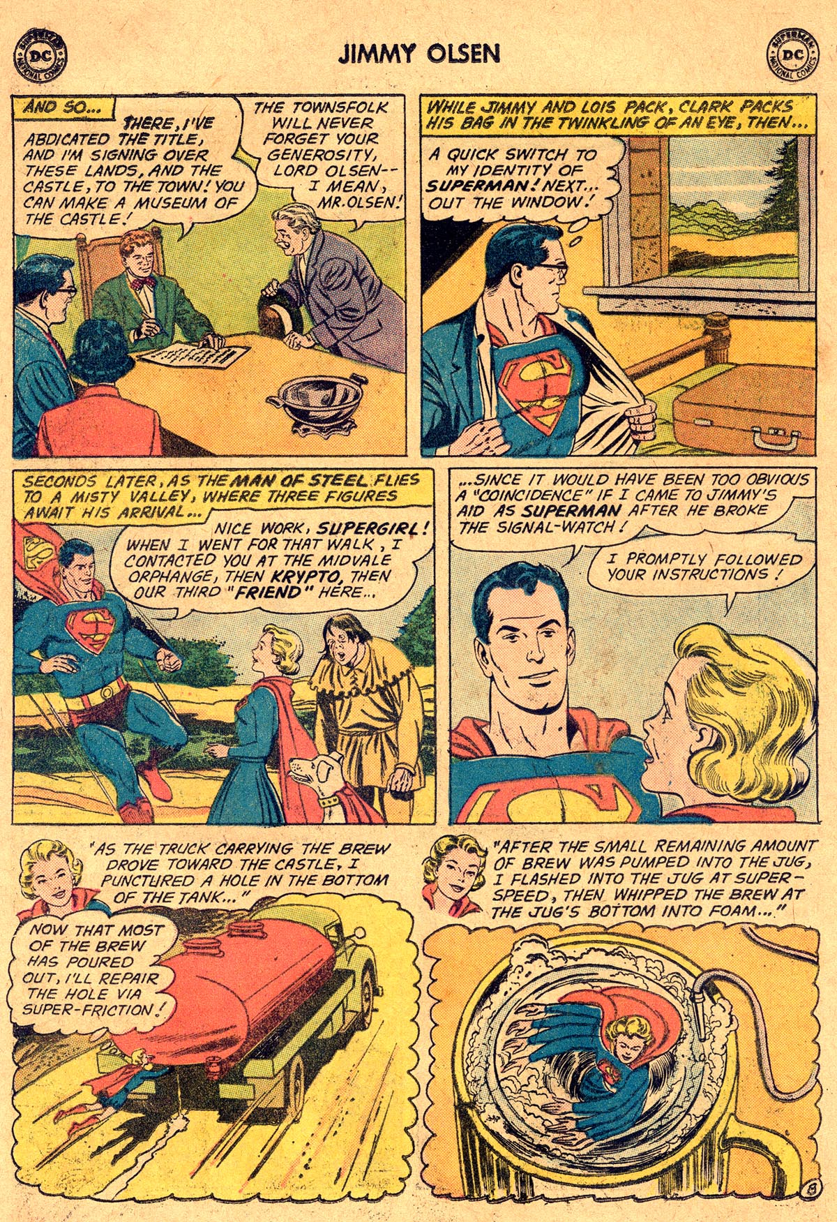 Read online Superman's Pal Jimmy Olsen comic -  Issue #50 - 10