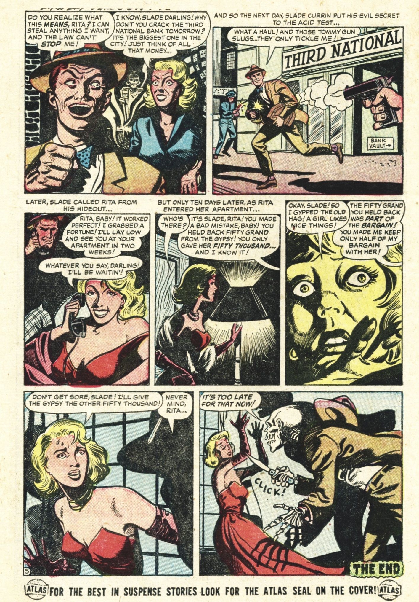 Read online Mystery Tales comic -  Issue #14 - 14