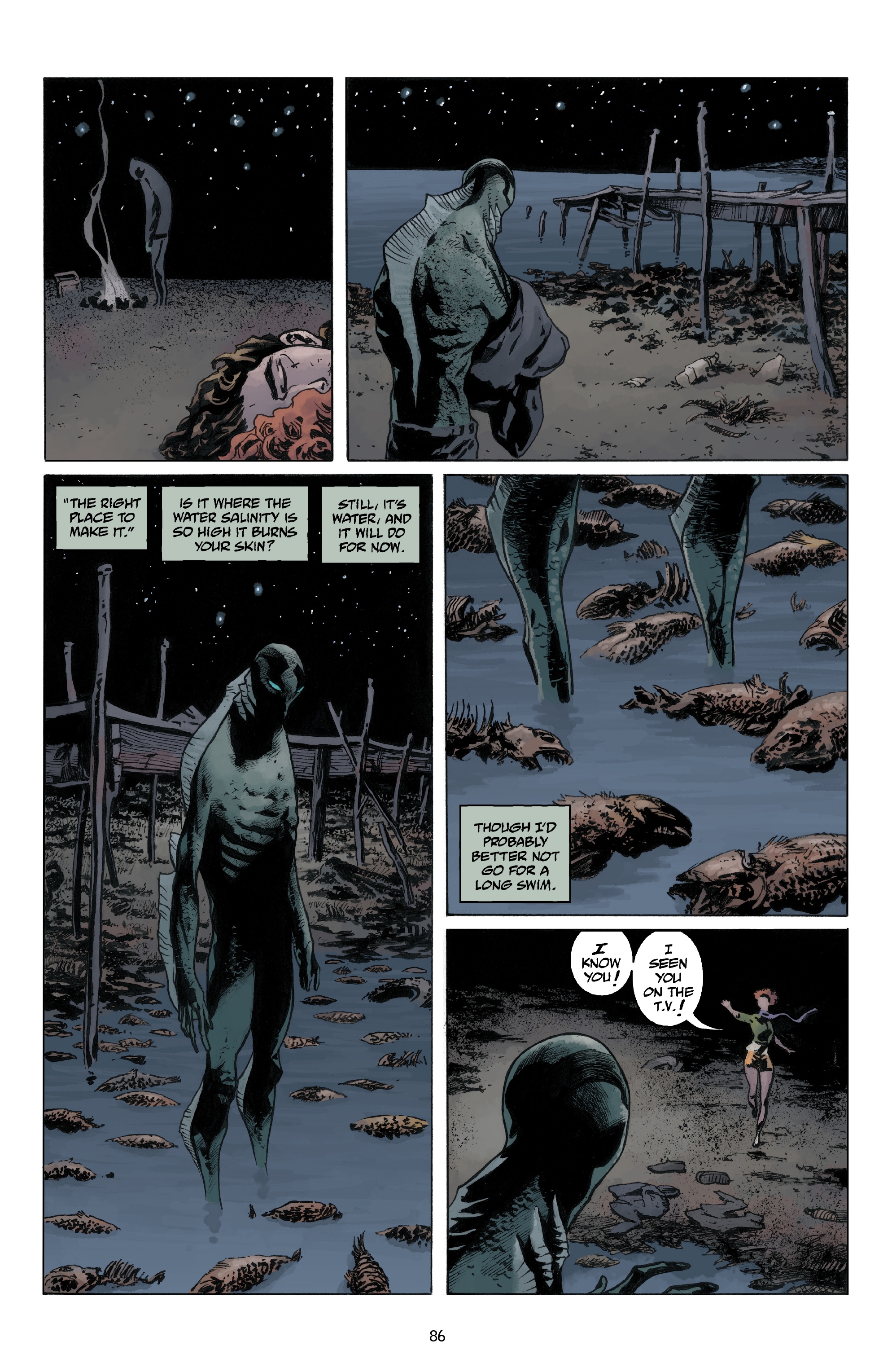 Read online Abe Sapien comic -  Issue # _TPB Dark and Terrible 1 (Part 1) - 87