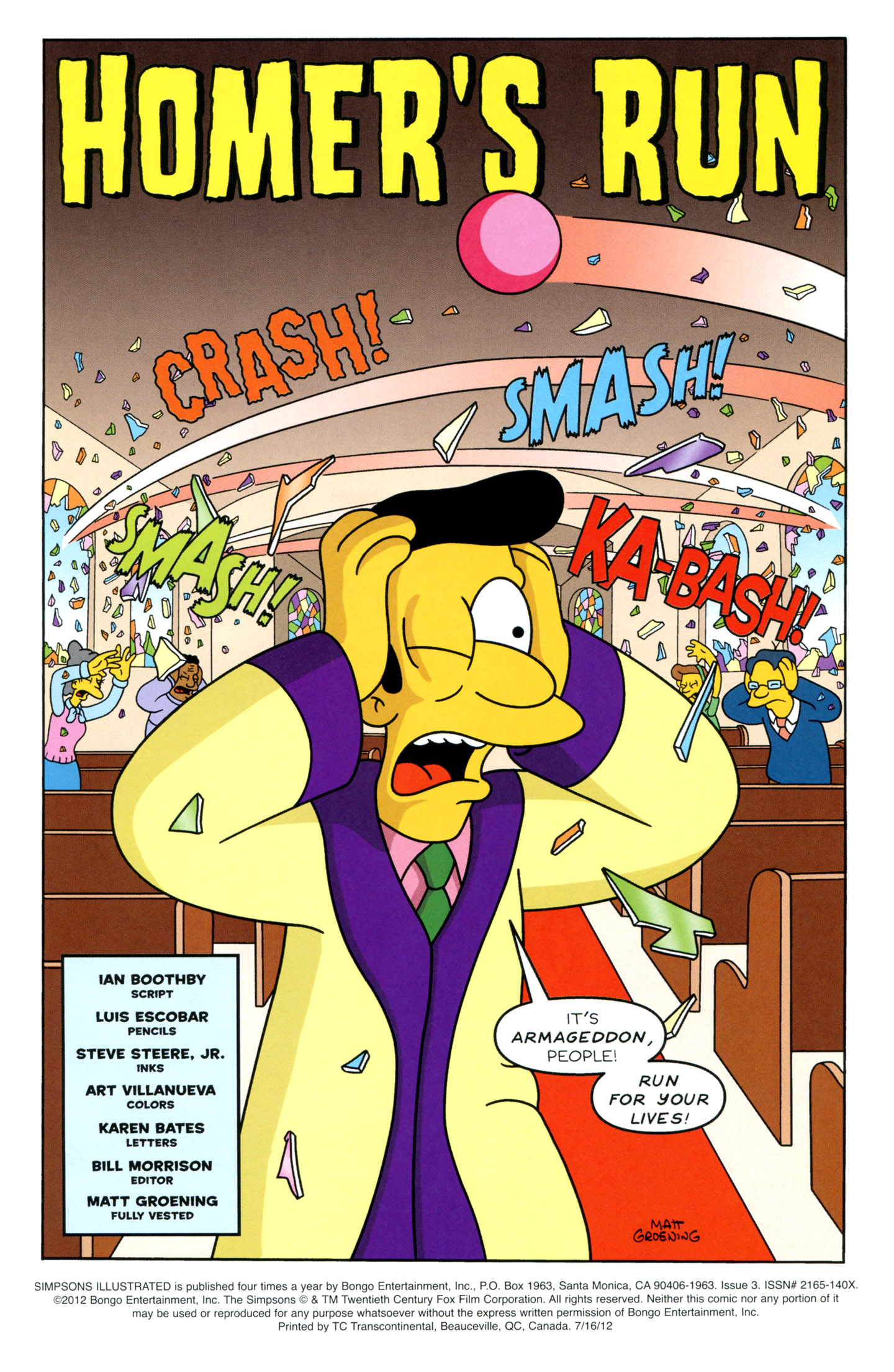 Read online Simpsons Illustrated (2012) comic -  Issue #3 - 3