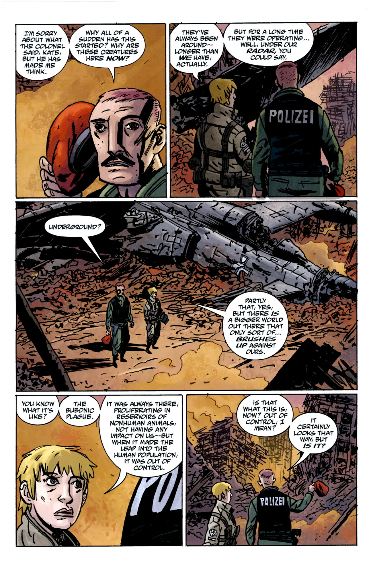 Read online B.P.R.D.: The Warning comic -  Issue #5 - 16
