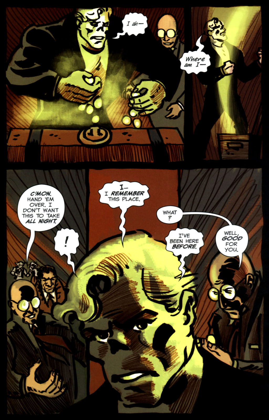Read online Frankenstein Mobster comic -  Issue #3 - 28