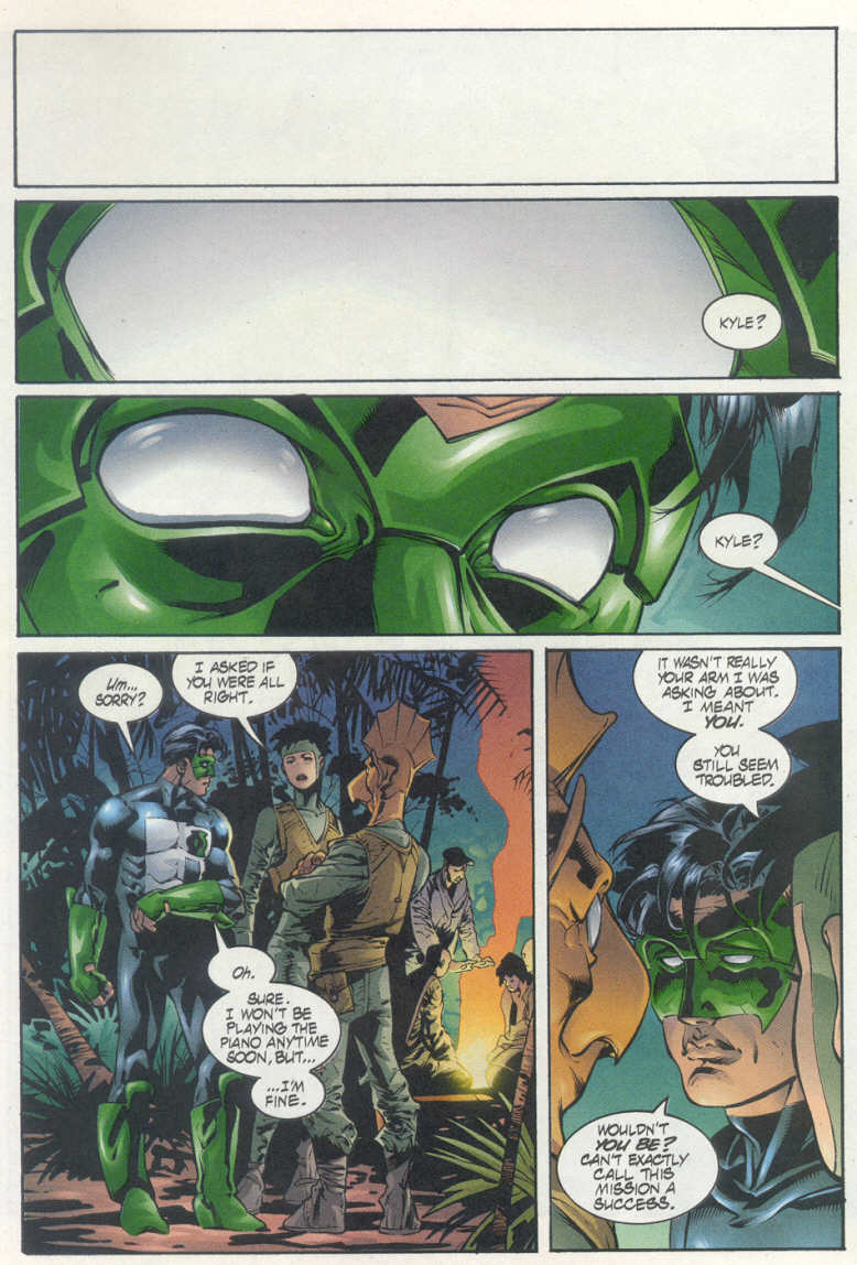 Read online Green Lantern vs. Aliens comic -  Issue #4 - 22