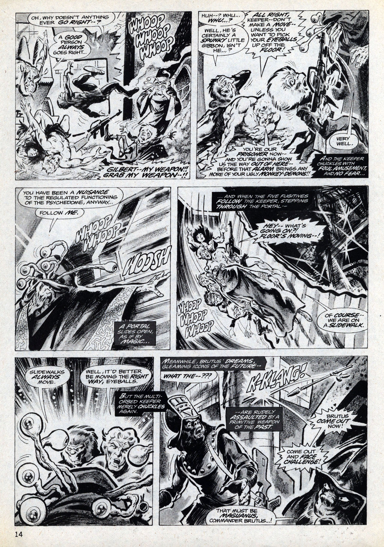 Read online Planet of the Apes comic -  Issue #23 - 14