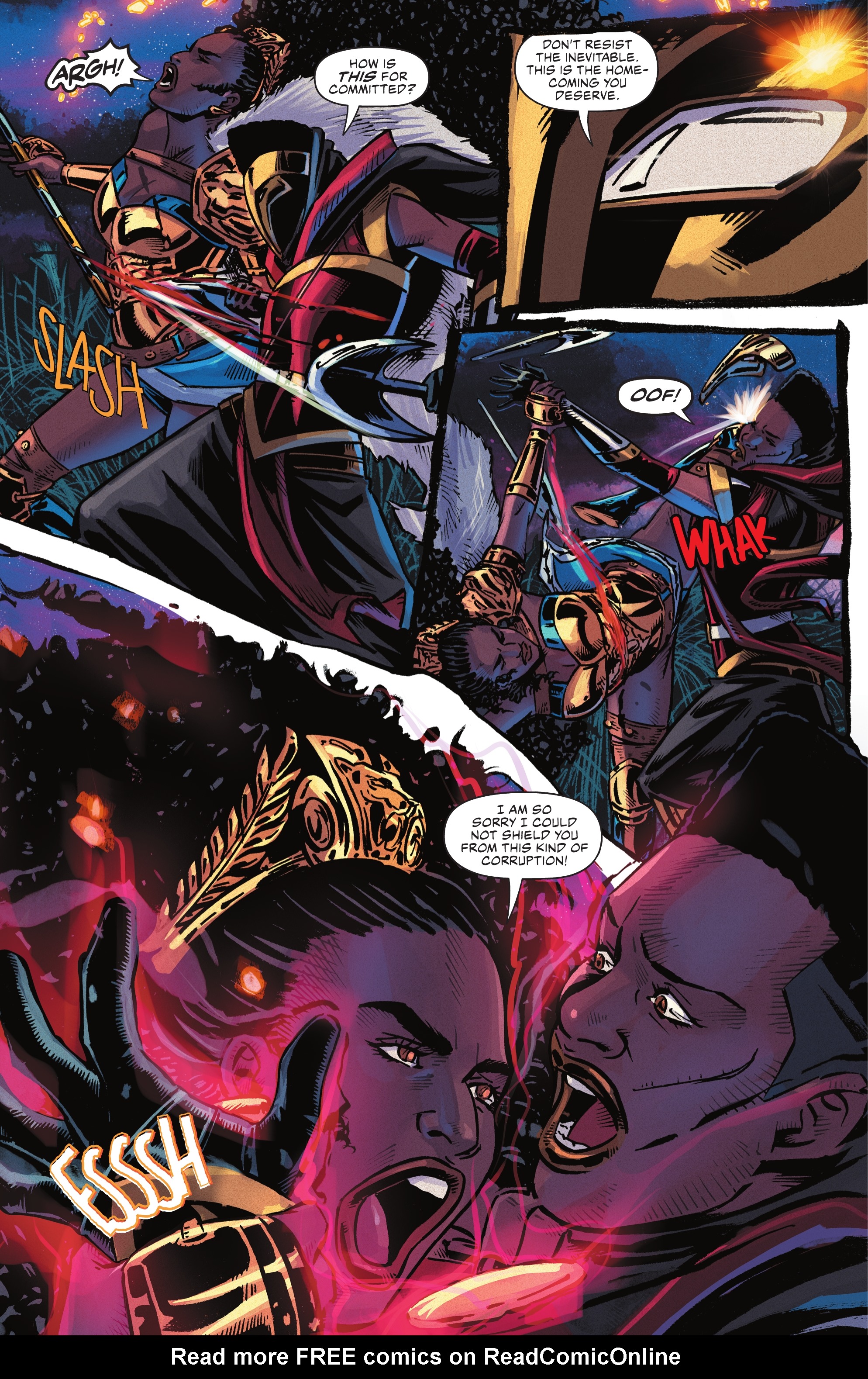 Read online Nubia: Queen of the Amazons comic -  Issue #4 - 20