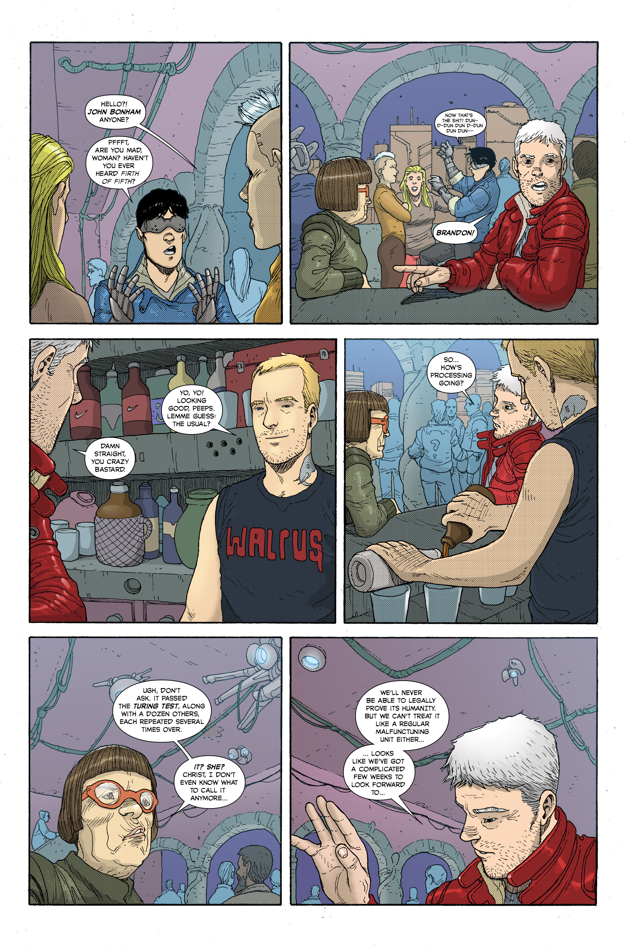 Read online Man Plus comic -  Issue #4 - 24