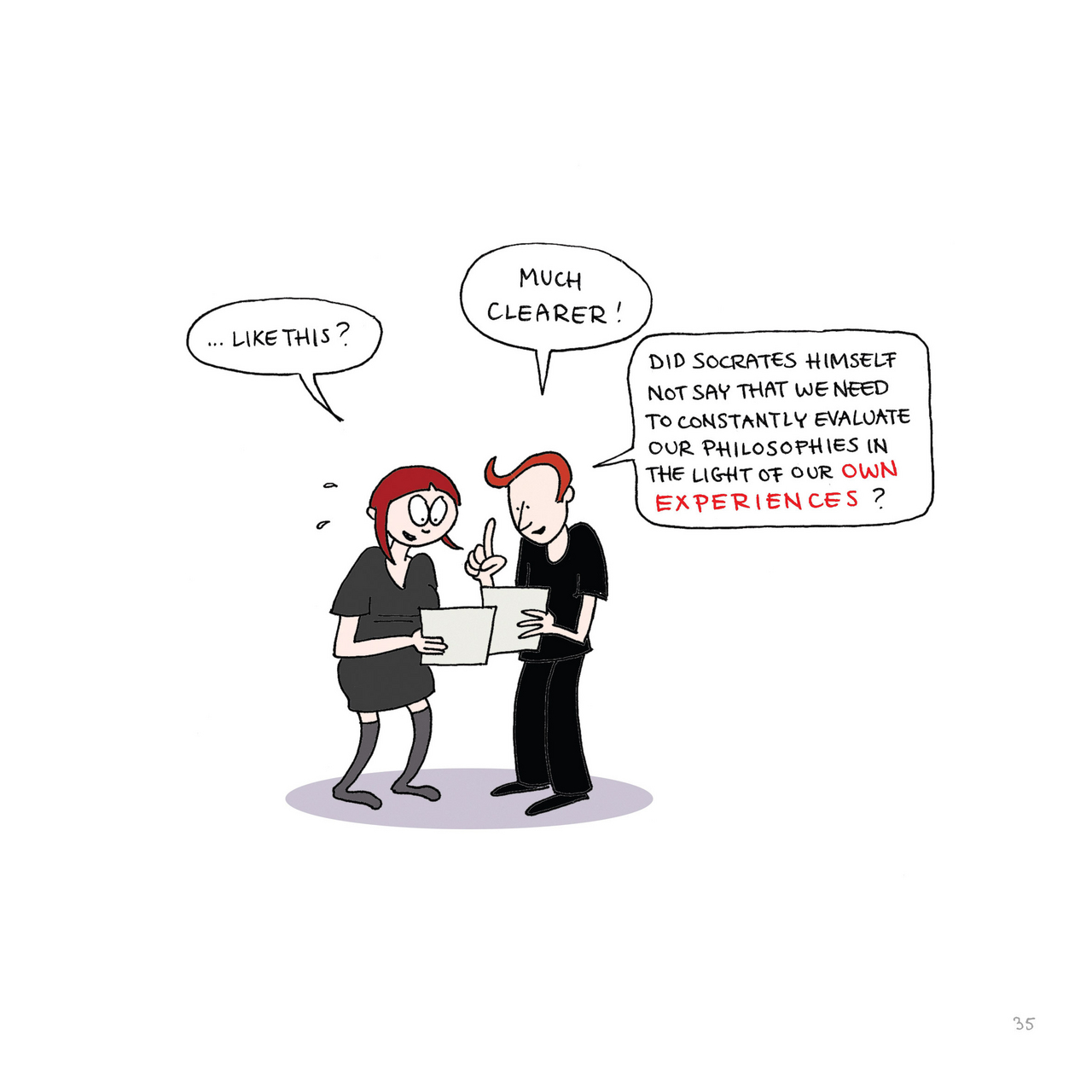 Read online Philosophy: A Discovery in Comics comic -  Issue # TPB - 36