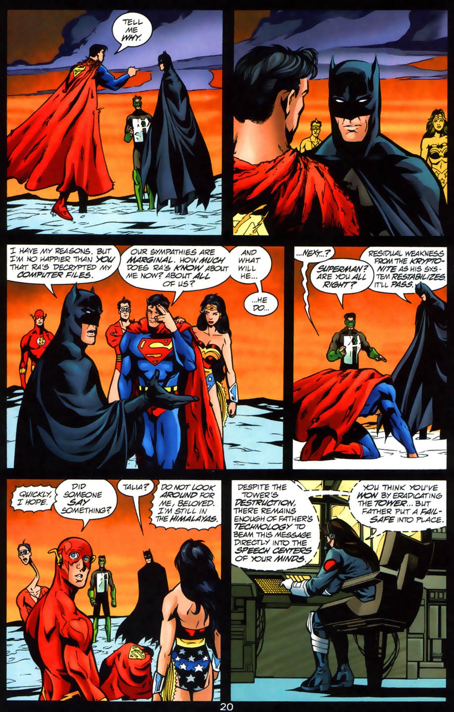 Read online JLA: Tower of Babel comic -  Issue # TPB - 90