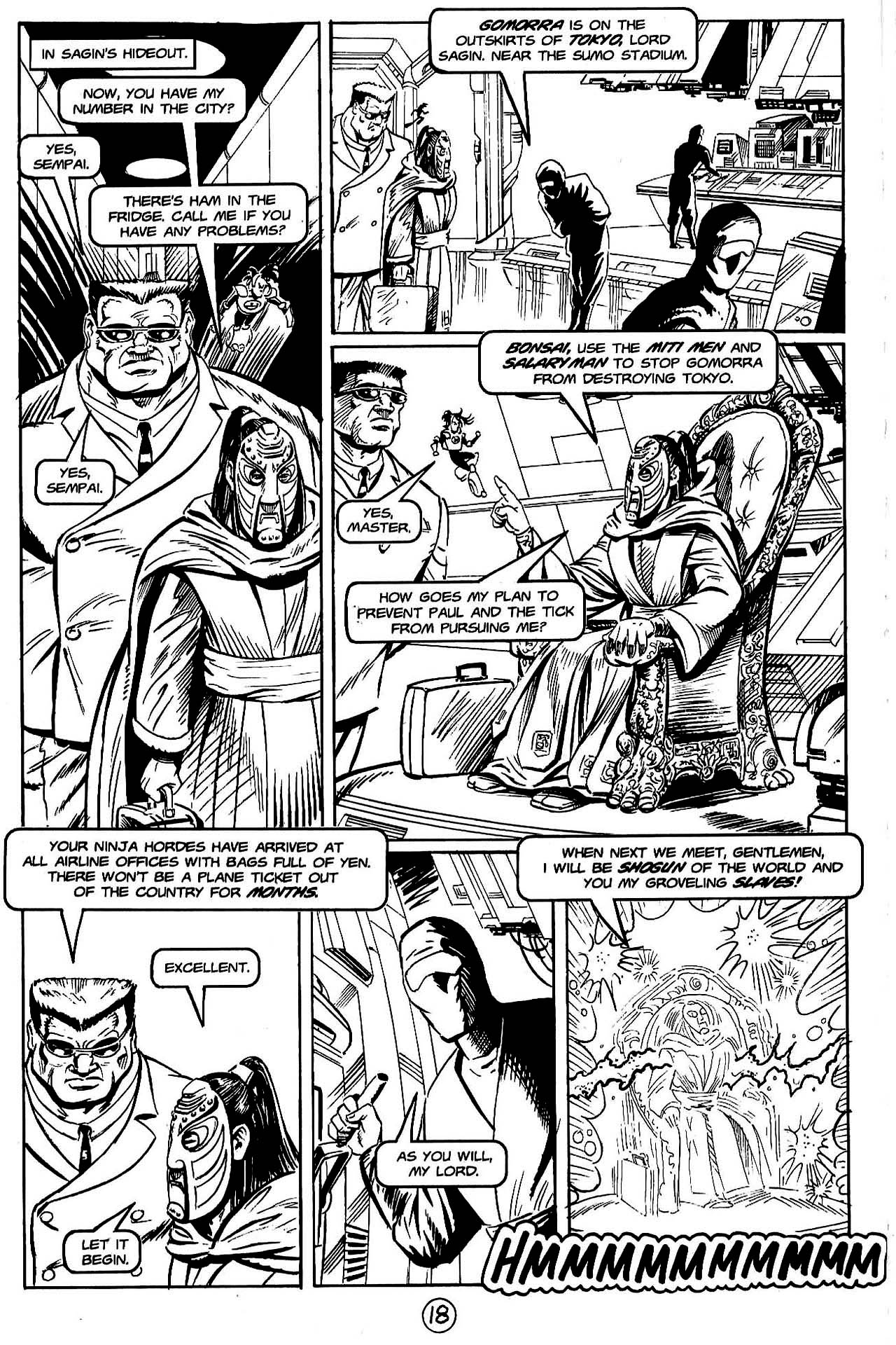 Read online Paul the Samurai (1992) comic -  Issue #9 - 19