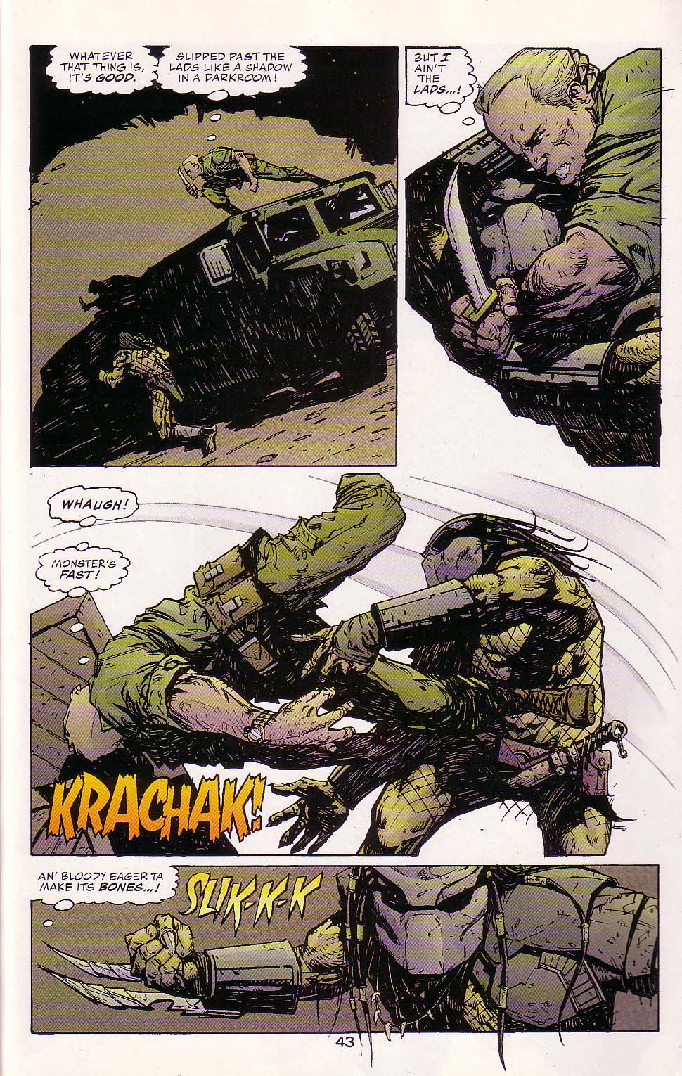 Read online Superman vs. Predator comic -  Issue #2 - 45