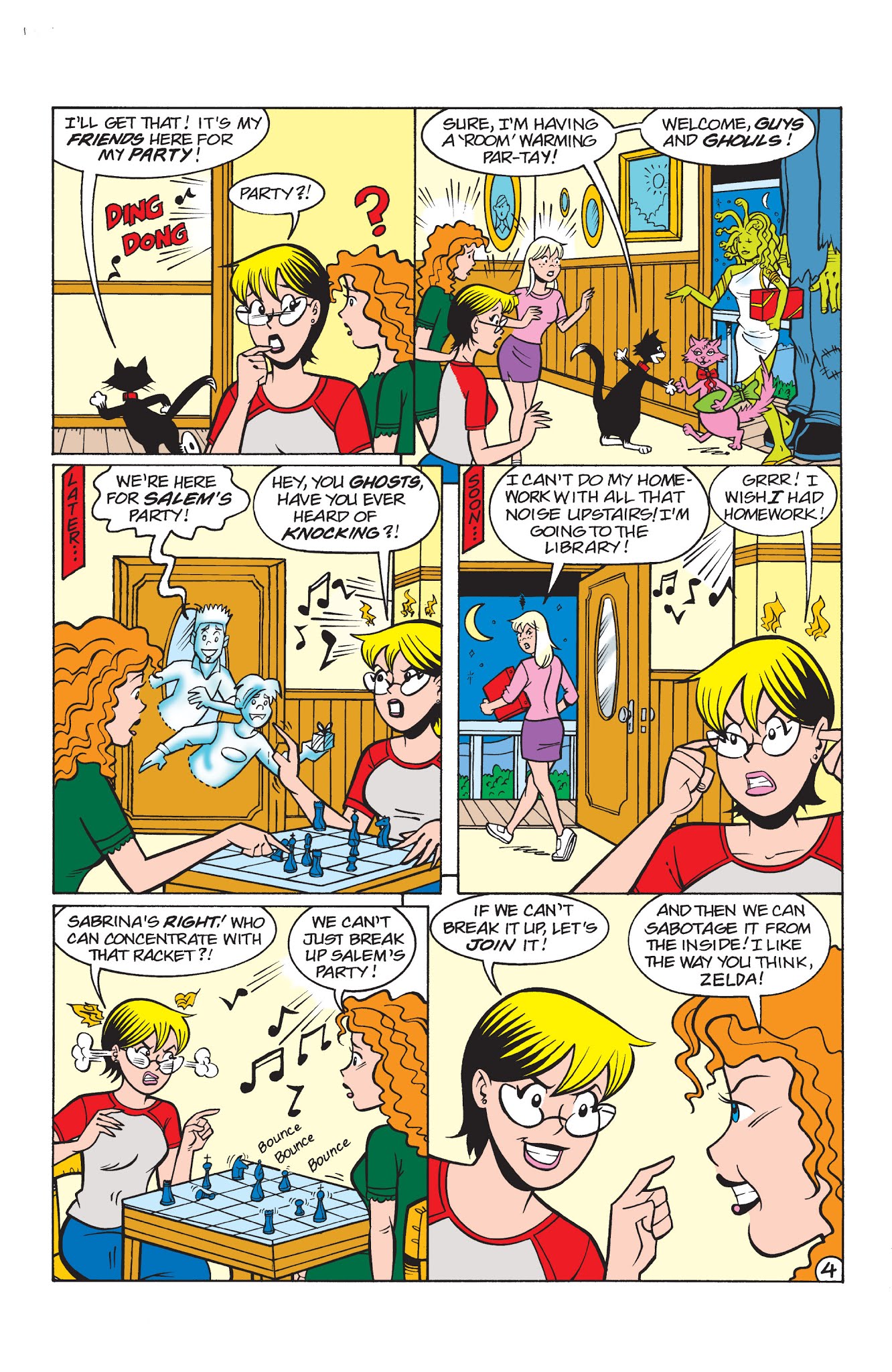 Read online Sabrina the Teenage Witch (2000) comic -  Issue #44 - 17