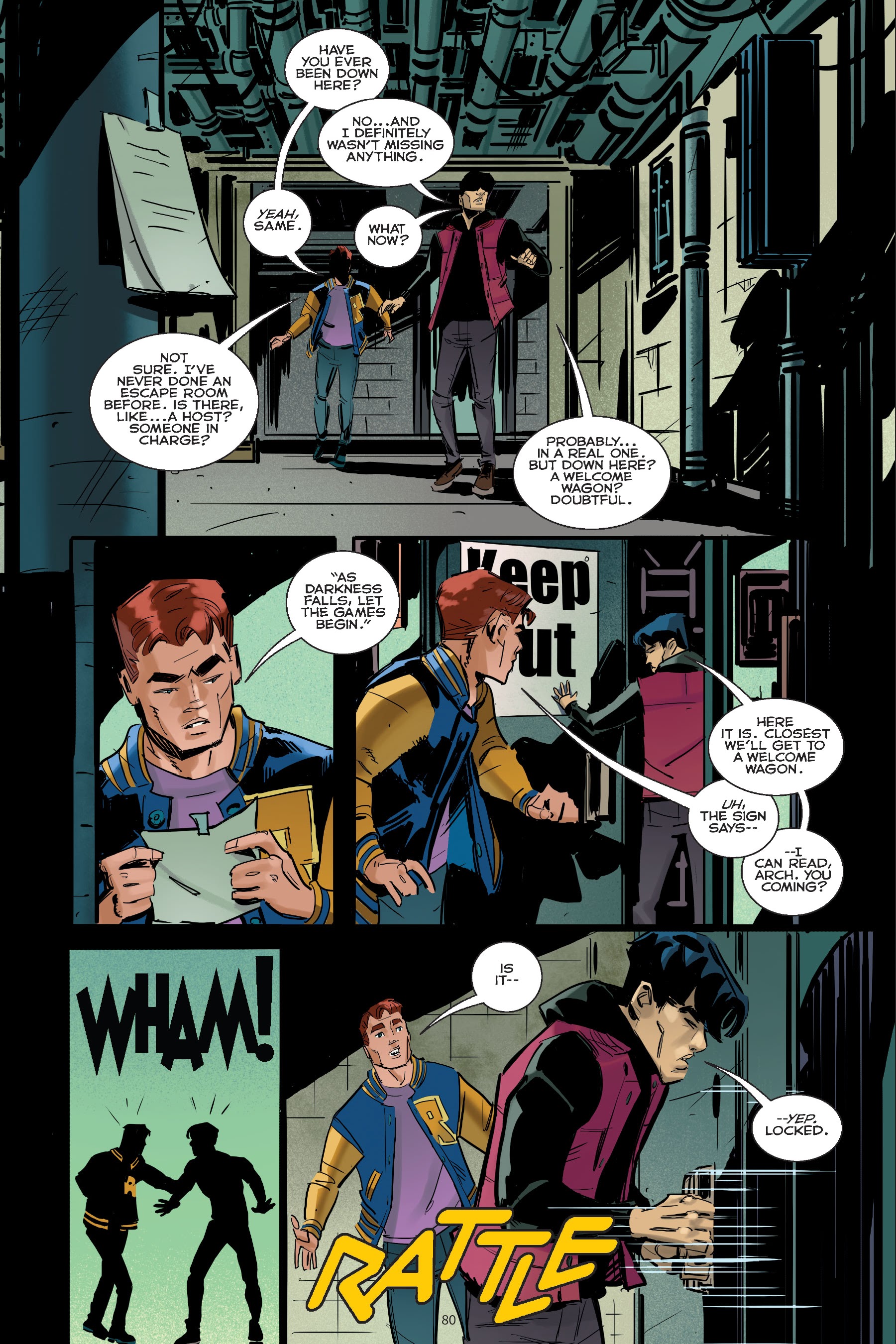 Read online Riverdale: The Ties That Bind comic -  Issue # TPB - 77