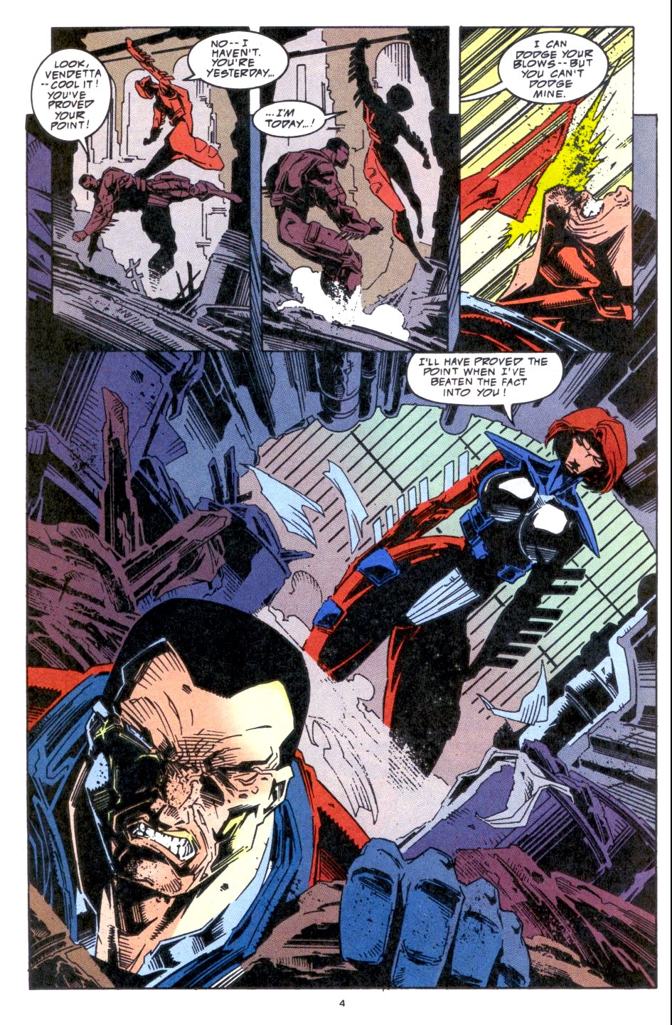 Read online Punisher 2099 comic -  Issue #21 - 5