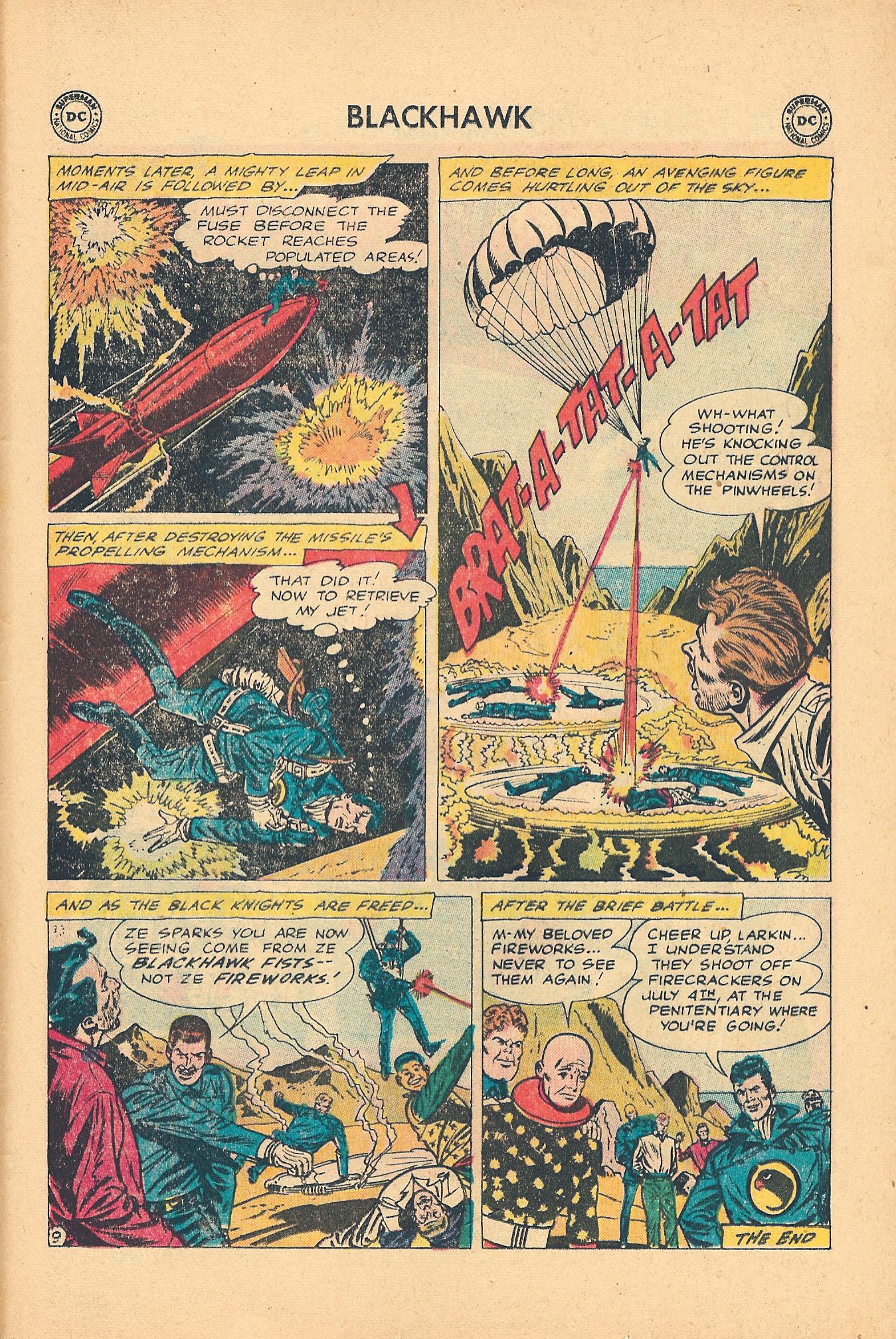 Read online Blackhawk (1957) comic -  Issue #149 - 33