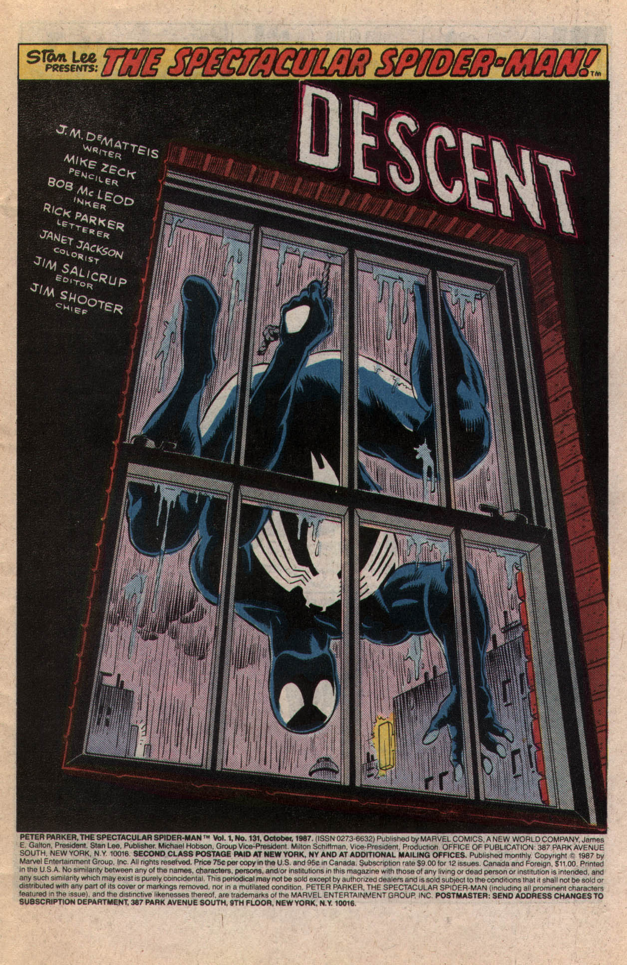 Read online The Spectacular Spider-Man (1976) comic -  Issue #131 - 2