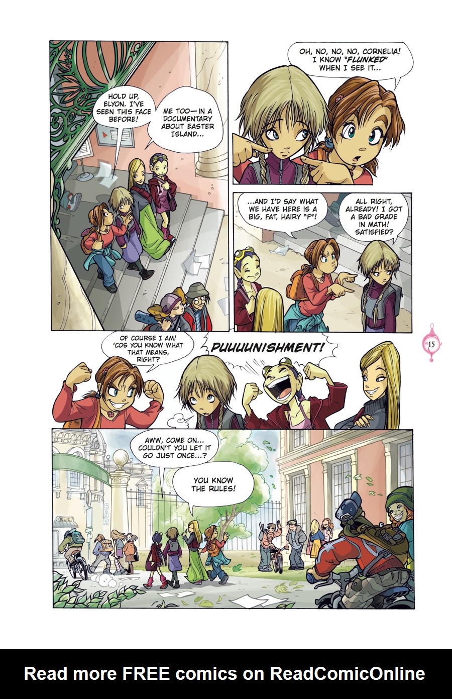 Read online W.i.t.c.h. Graphic Novels comic -  Issue # TPB 1 - 16