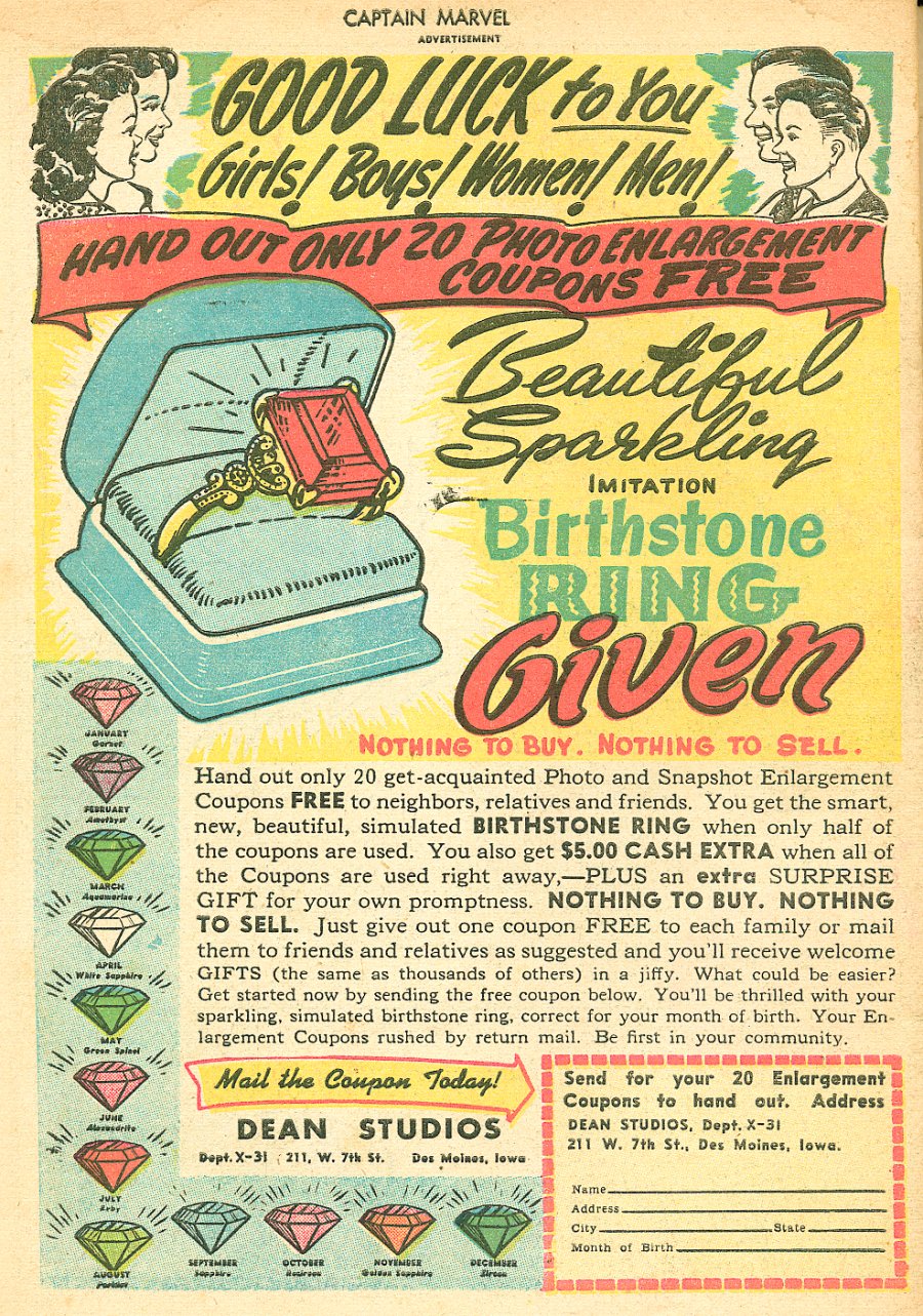 Read online Captain Marvel Adventures comic -  Issue #78 - 50