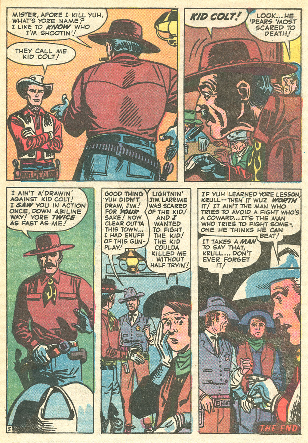 Read online Kid Colt Outlaw comic -  Issue #151 - 33