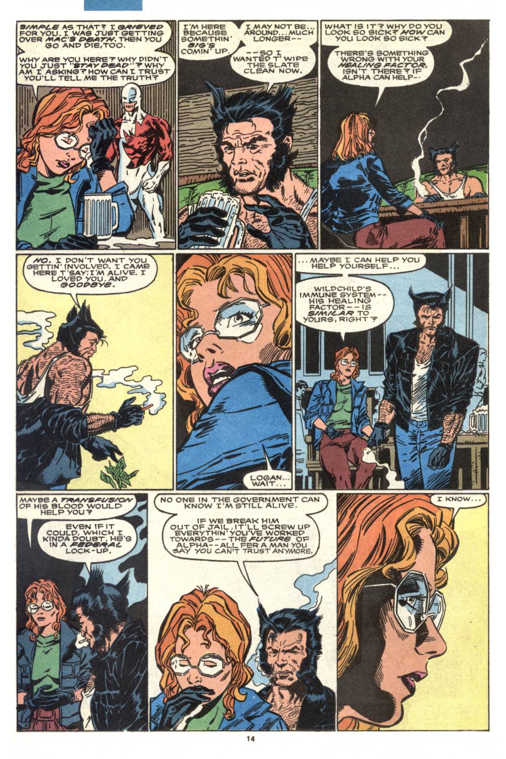Read online Alpha Flight (1983) comic -  Issue #88 - 12