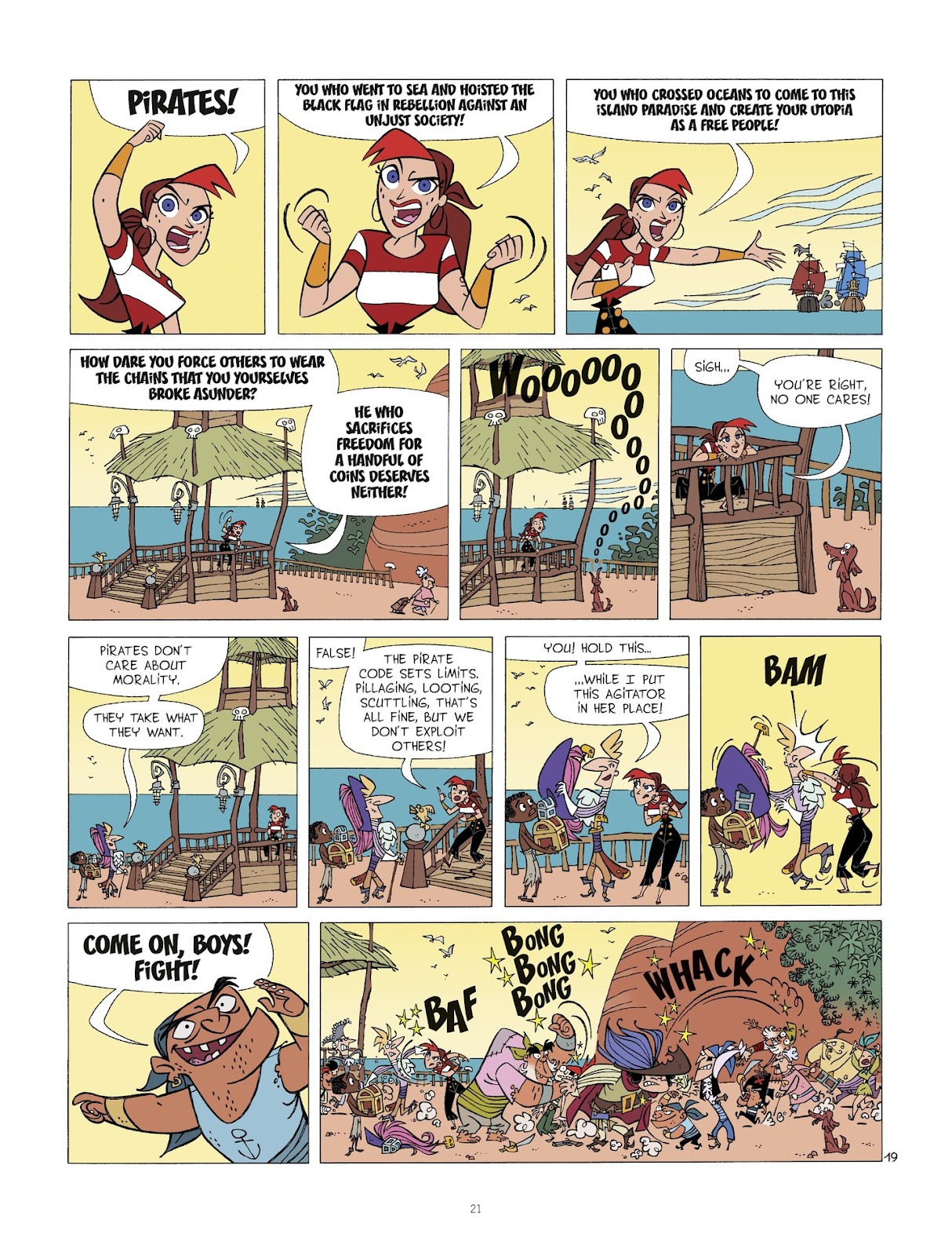 Read online Pirate Family comic -  Issue #1 - 21