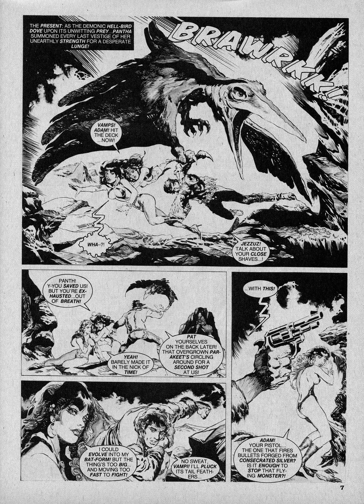 Read online Vampirella (1969) comic -  Issue #98 - 7