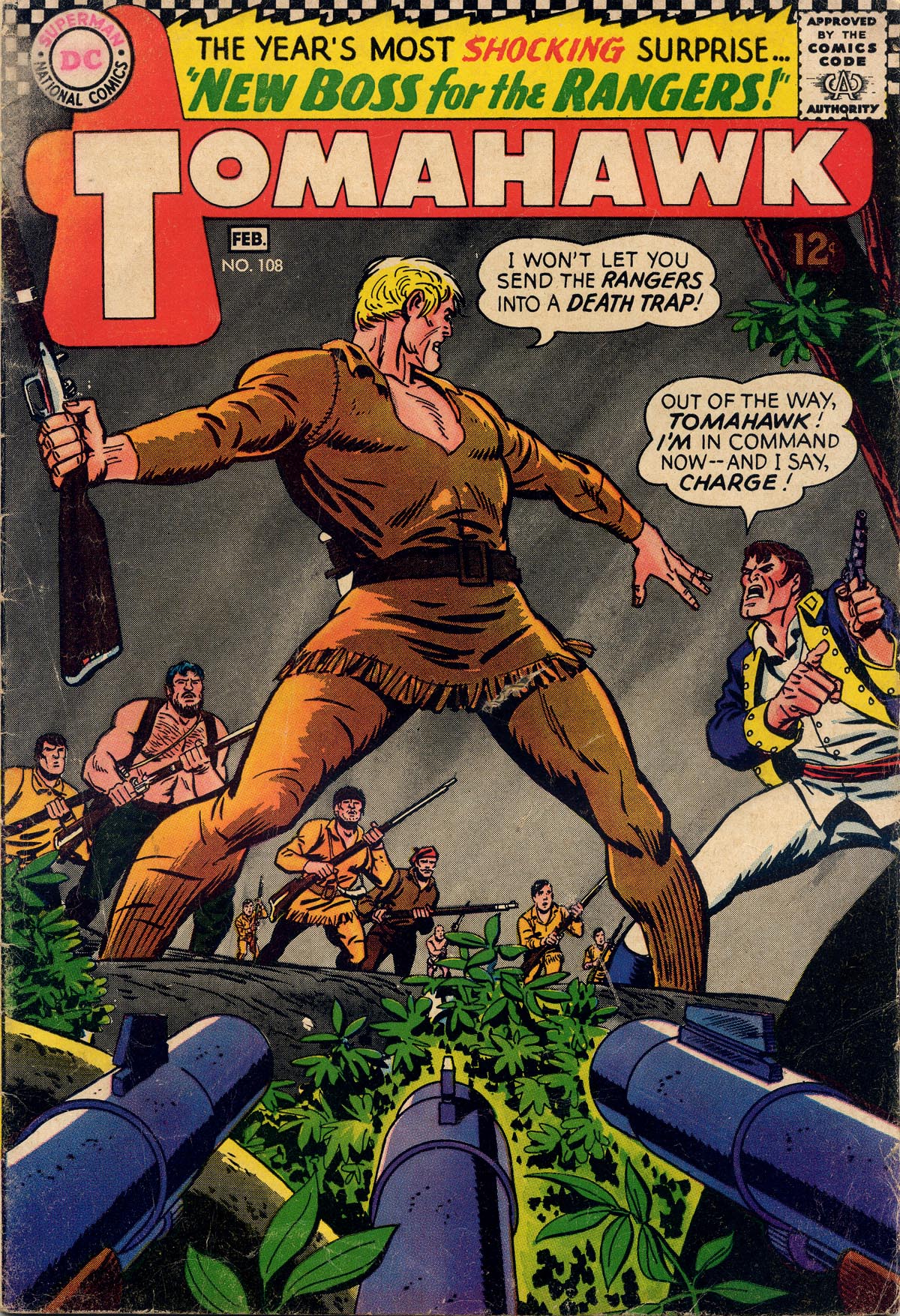 Read online Tomahawk comic -  Issue #108 - 1
