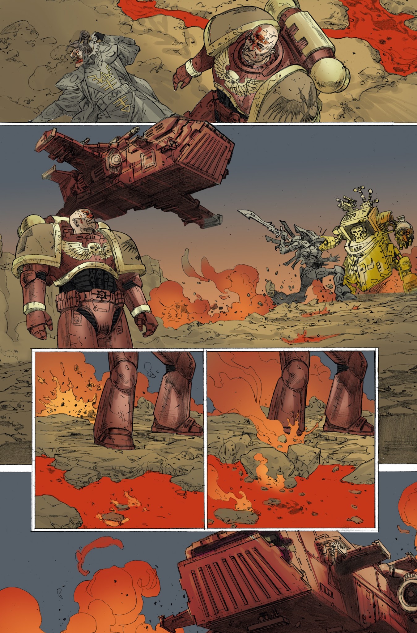 Read online Warhammer 40,000: Dawn of War comic -  Issue #4 - 23