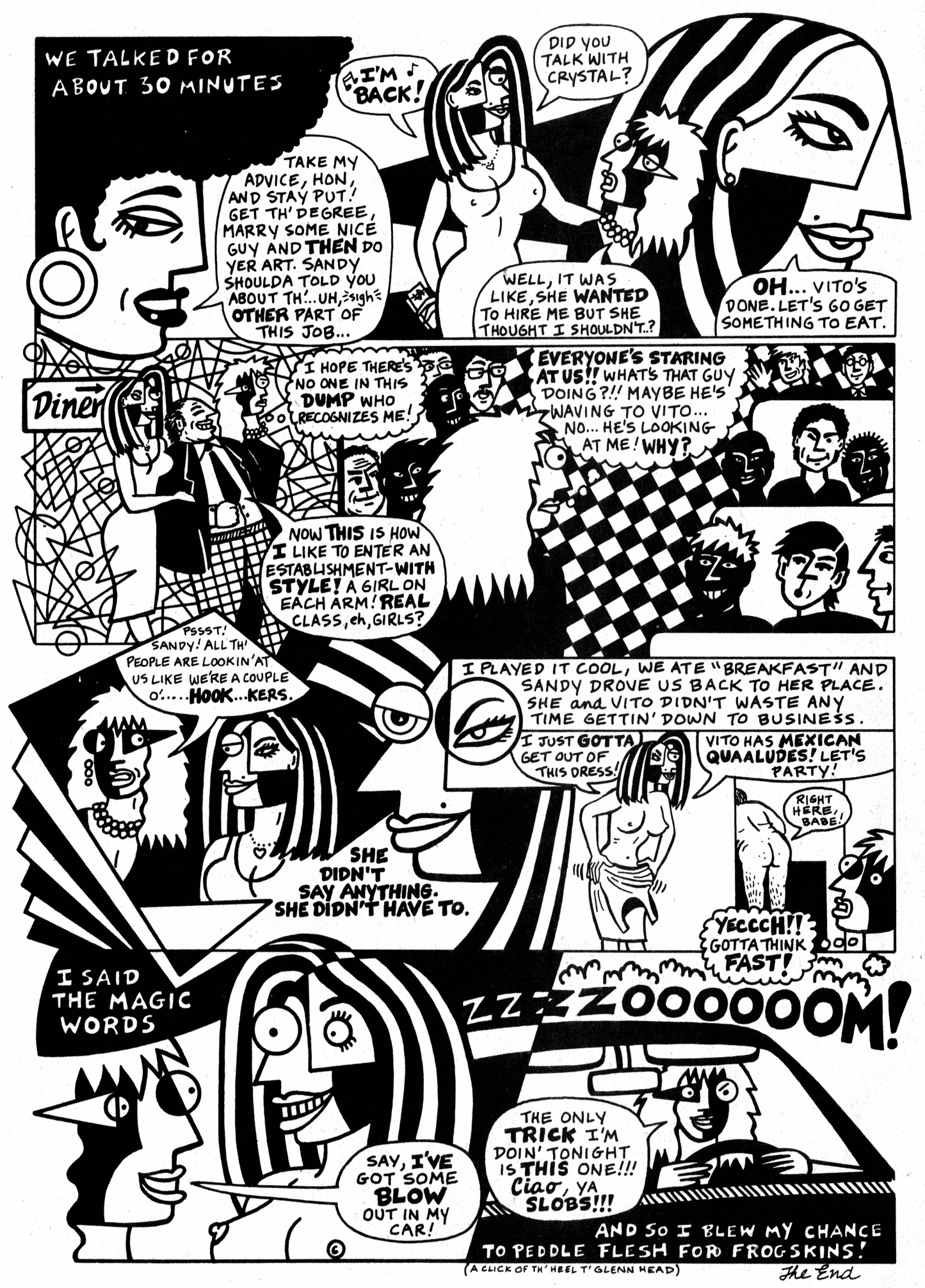 Read online Slutburger comic -  Issue #1 - 34