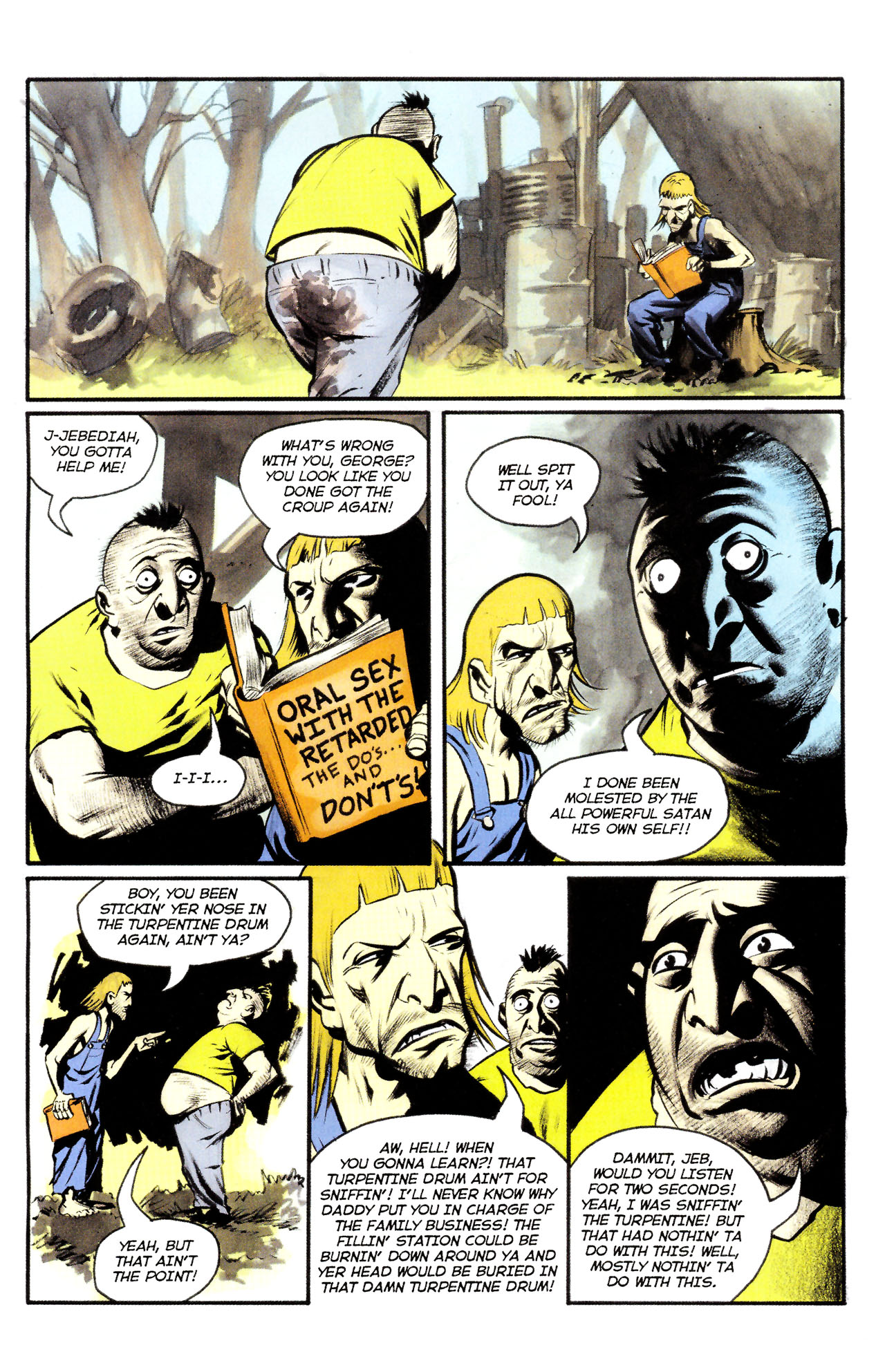 Read online Satan's Sodomy Baby comic -  Issue # Full - 4