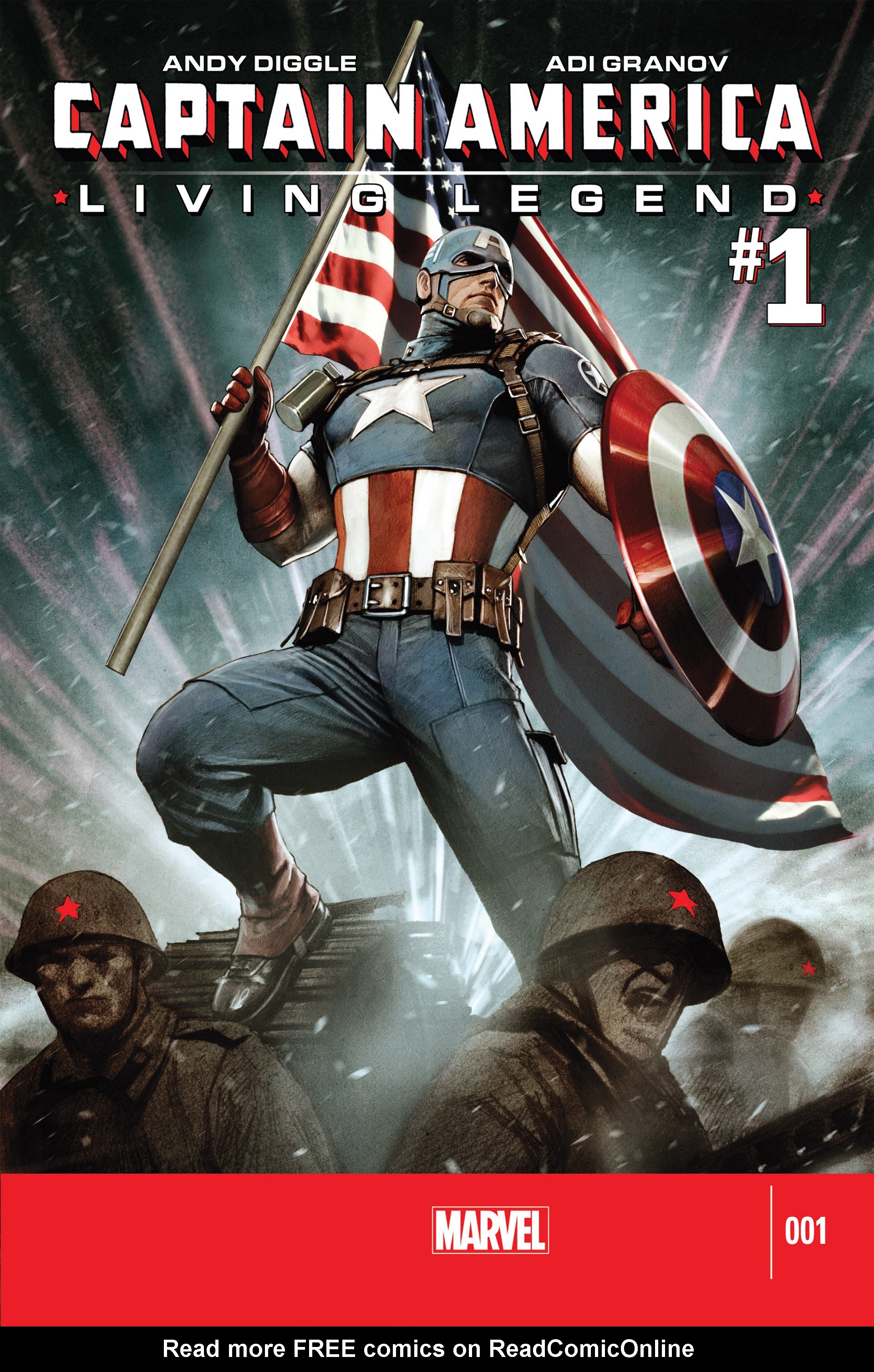 Read online Captain America: Living Legend comic -  Issue #1 - 1