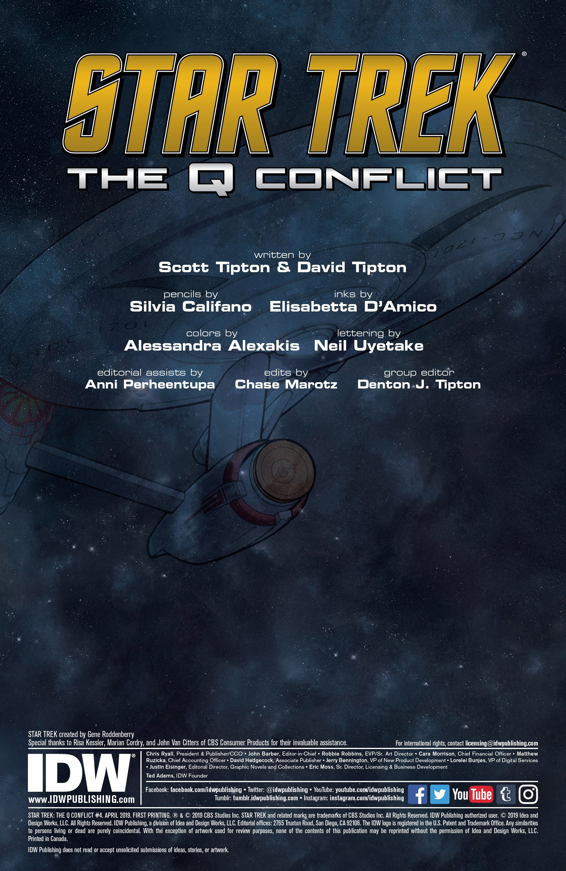 Read online Star Trek: The Q Conflict comic -  Issue #4 - 2