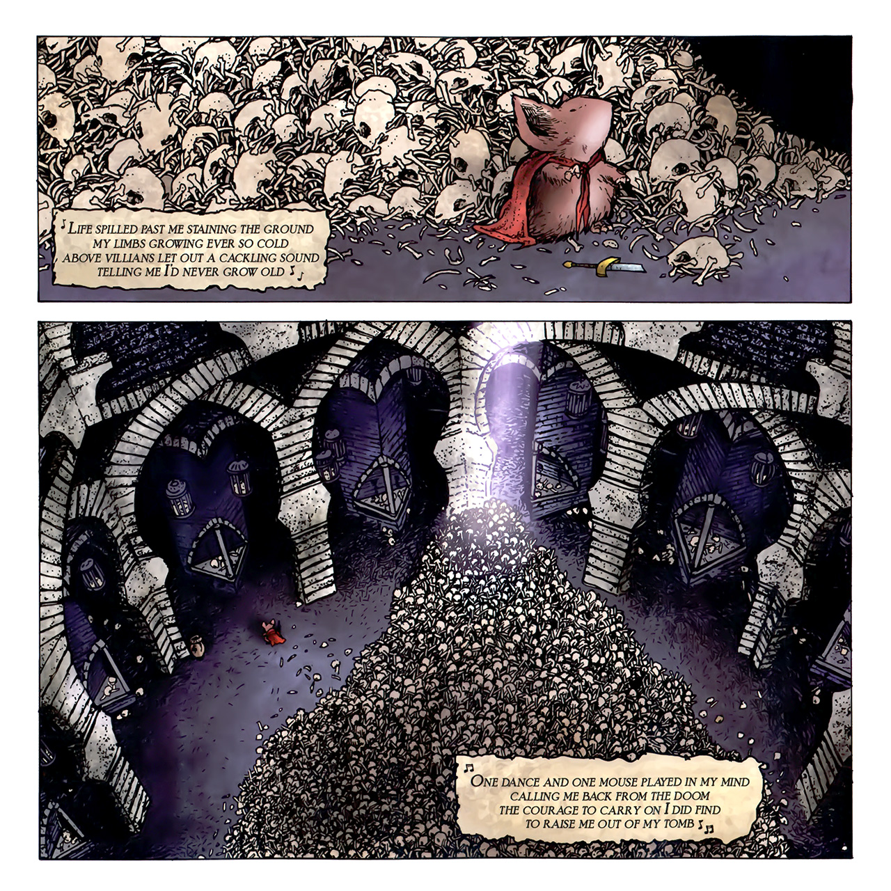 Read online Mouse Guard: Winter 1152 comic -  Issue #4 - 17