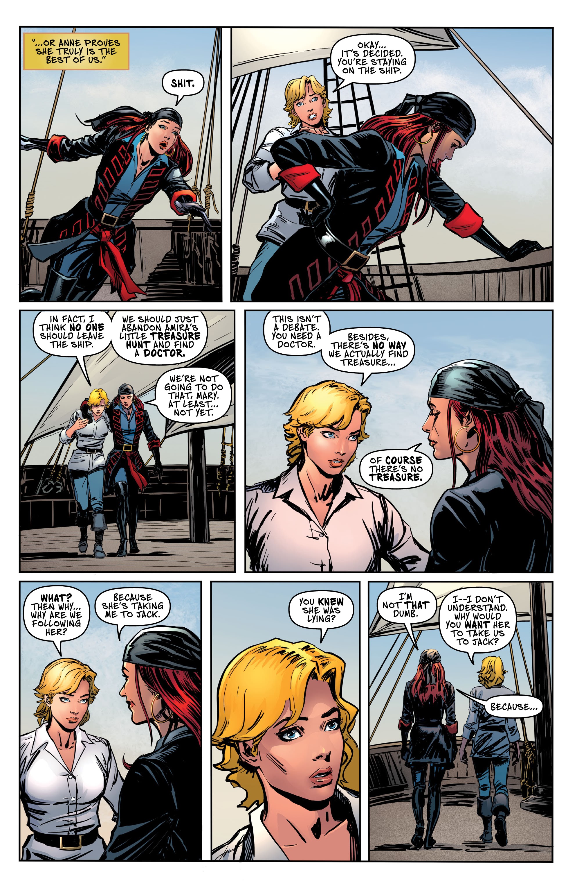 Read online A Man Among Ye comic -  Issue #8 - 9