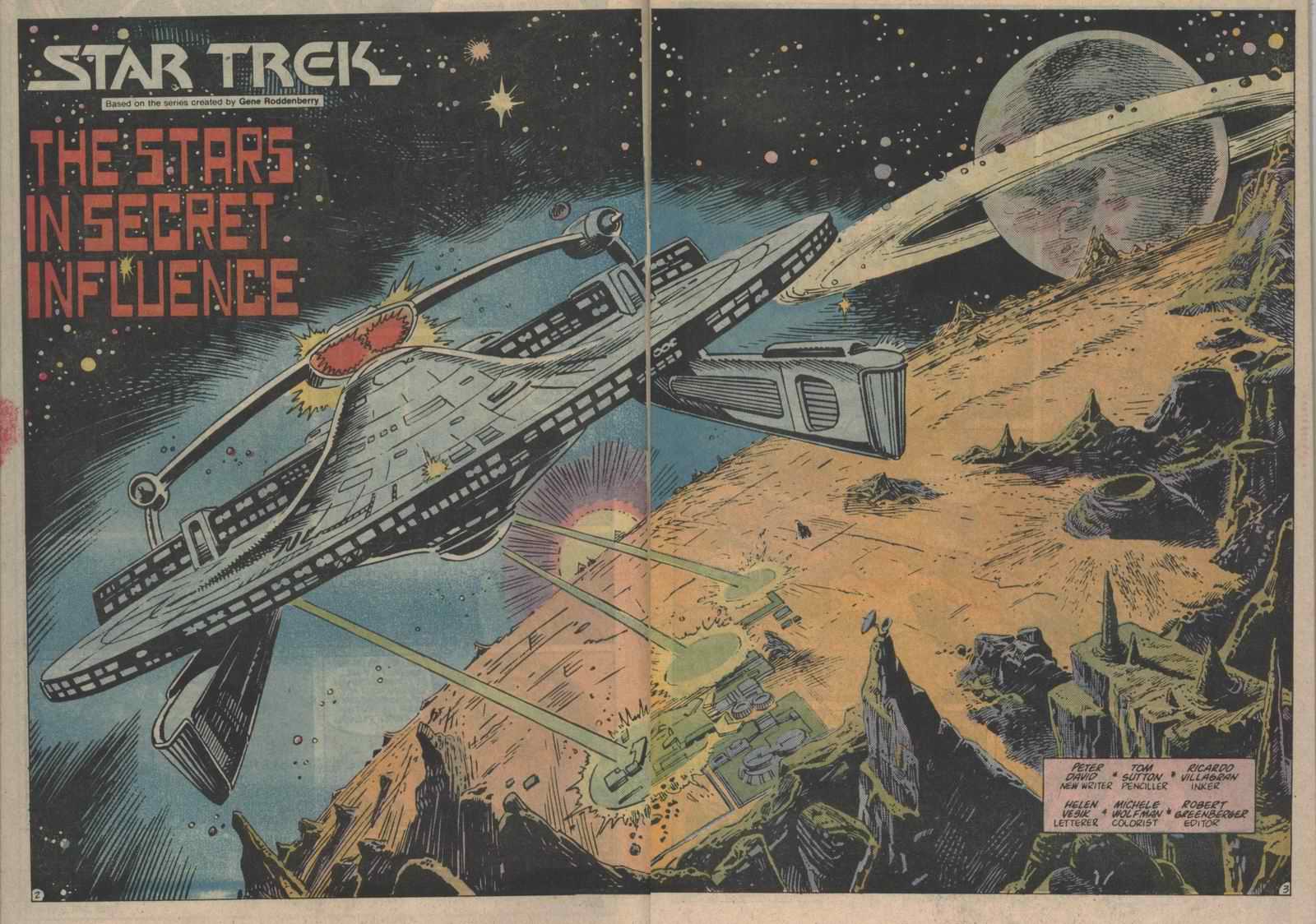 Read online Star Trek (1984) comic -  Issue #48 - 3