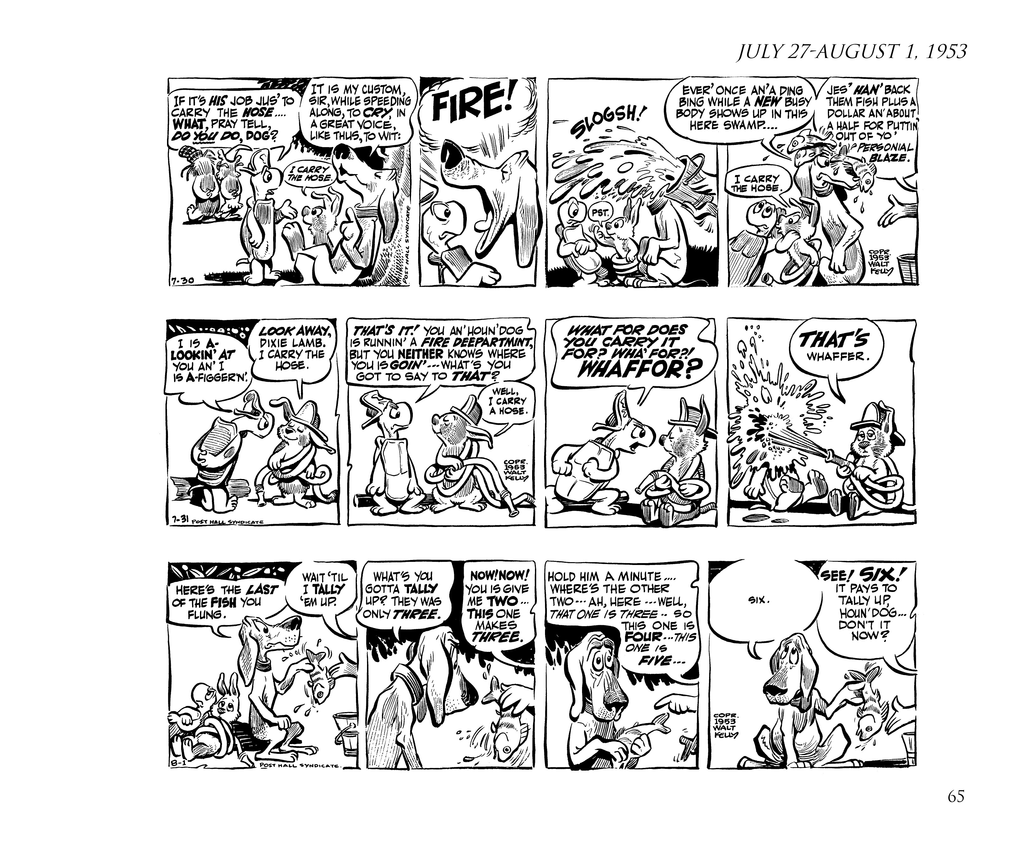 Read online Pogo by Walt Kelly: The Complete Syndicated Comic Strips comic -  Issue # TPB 3 (Part 1) - 77