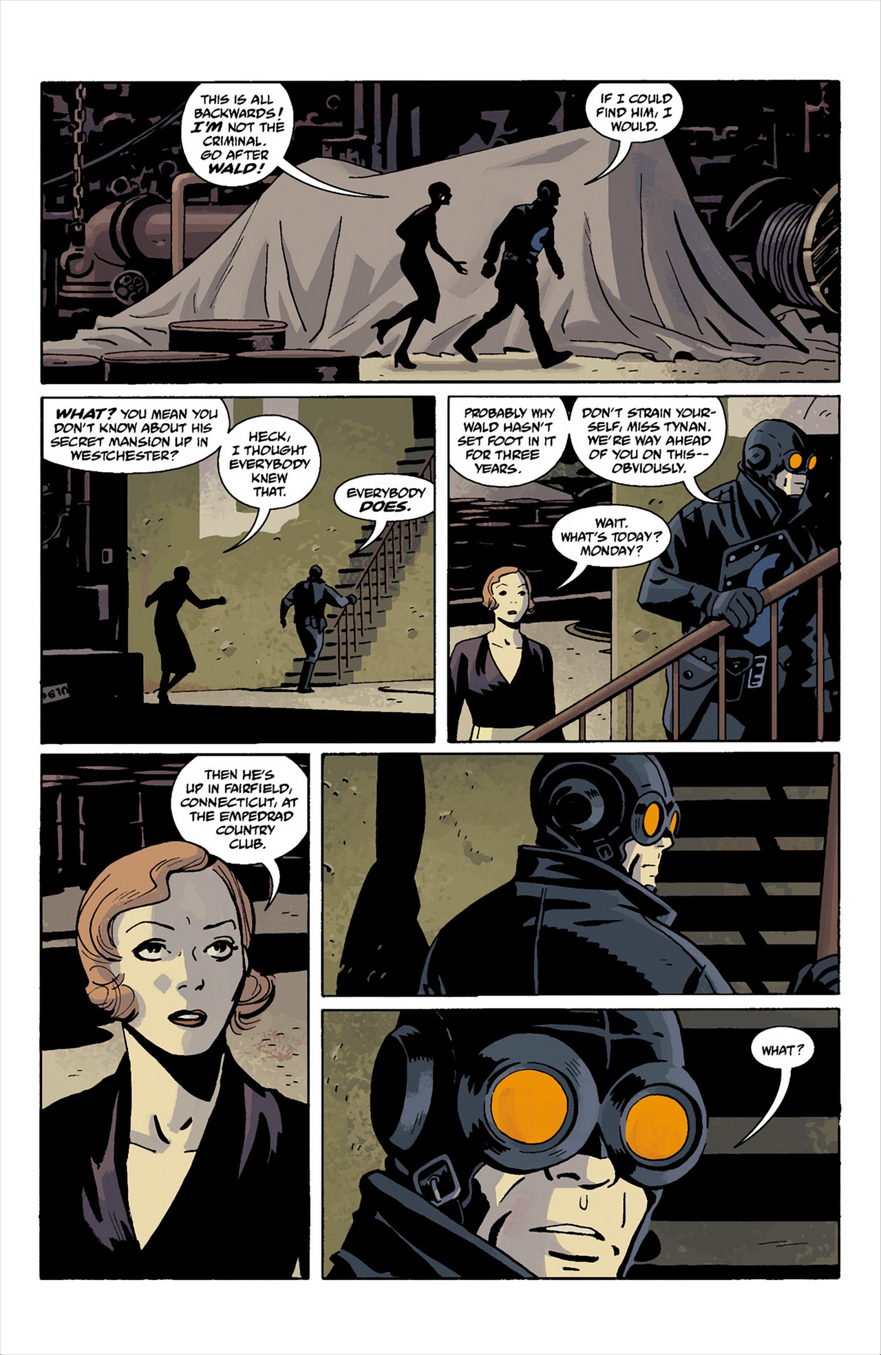 Read online Lobster Johnson: The Burning Hand comic -  Issue #2 - 11