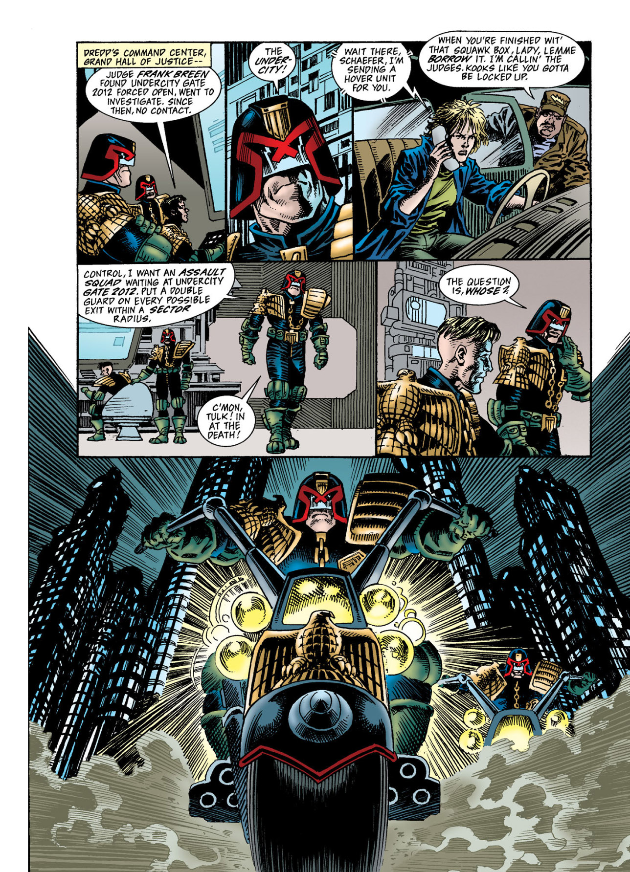 Read online Judge Dredd: The Complete Case Files comic -  Issue # TPB 27 - 278