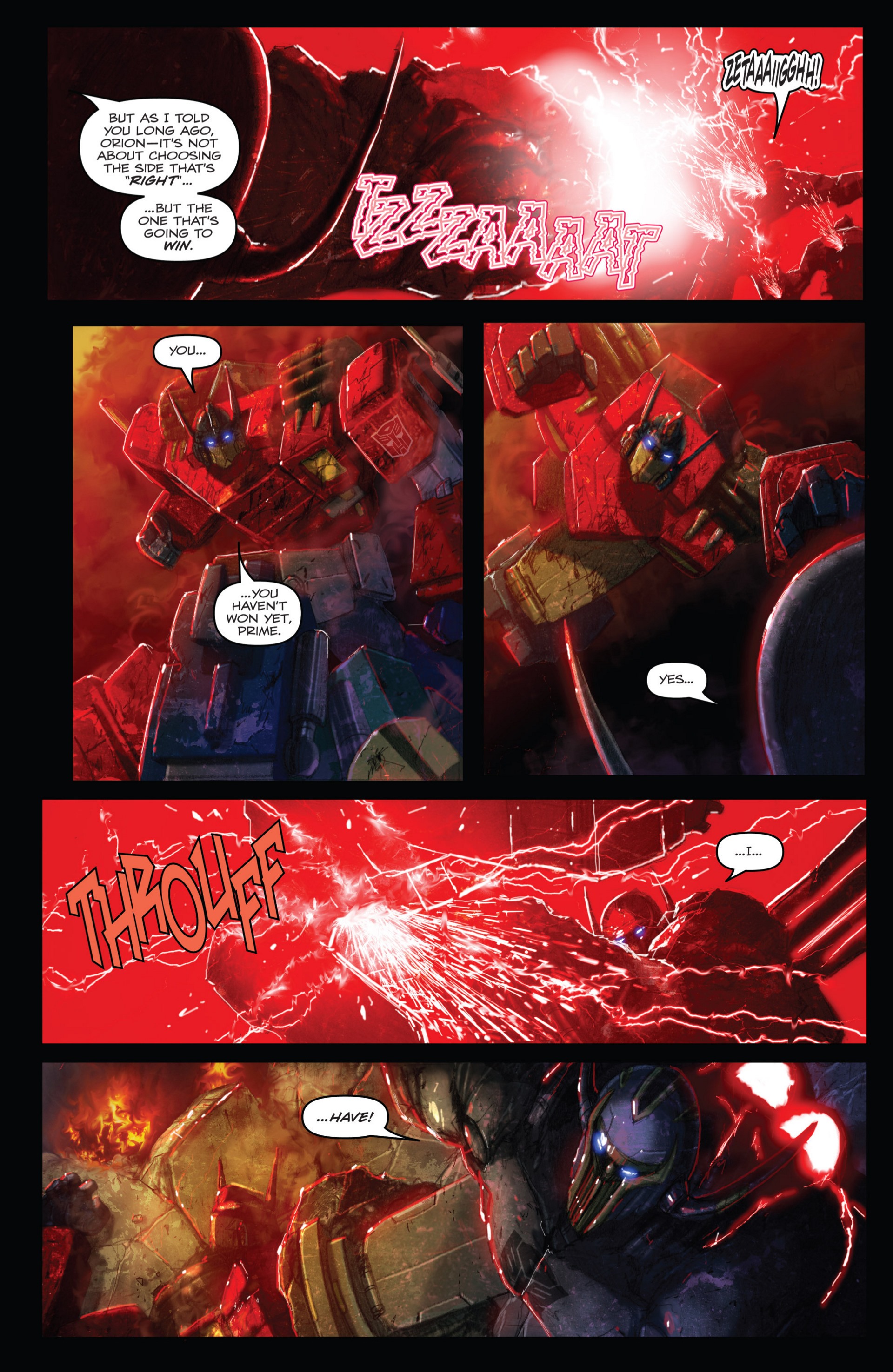 Read online Transformers: Autocracy comic -  Issue # Full - 60