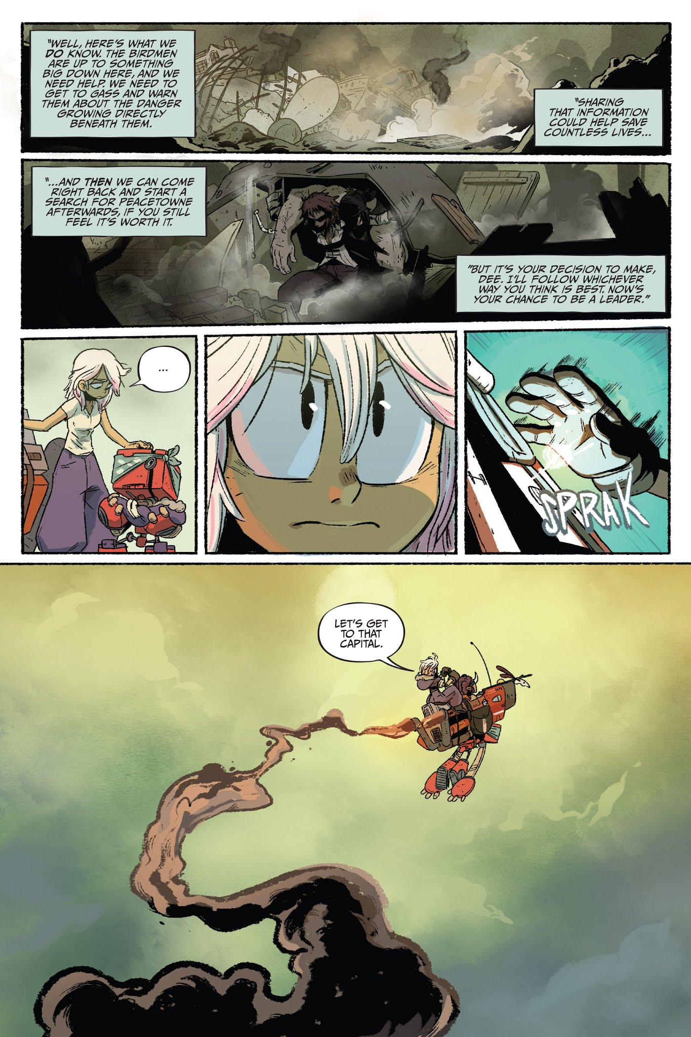 Read online Tyson Hesse's Diesel: Ignition comic -  Issue # TPB (Part 2) - 5