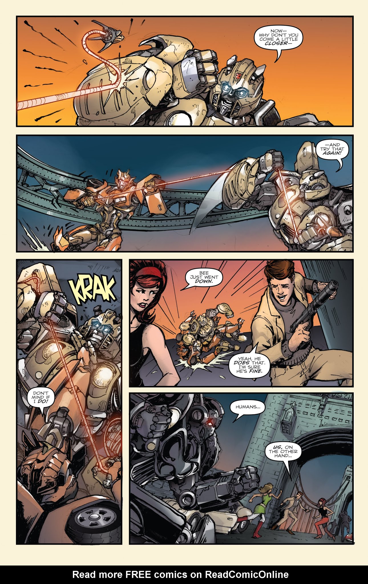 Read online Transformers: Bumblebee Movie Prequel comic -  Issue #2 - 9