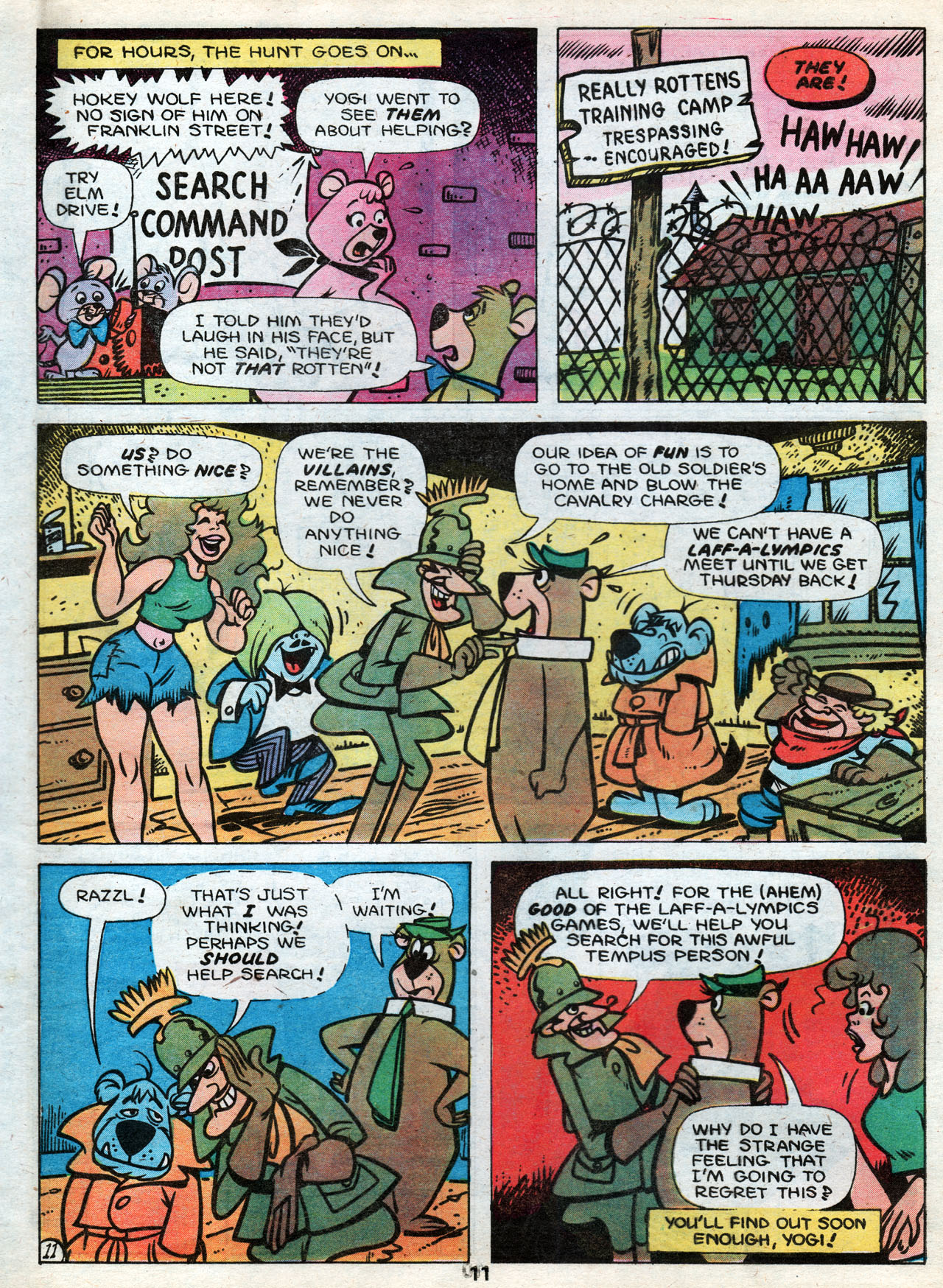 Read online Flintstones Visits Laff-A-Lympics comic -  Issue # Full - 13
