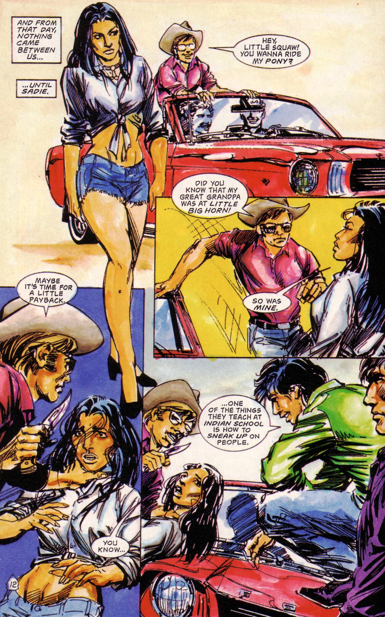 Read online Shaman's Tears comic -  Issue #10 - 11