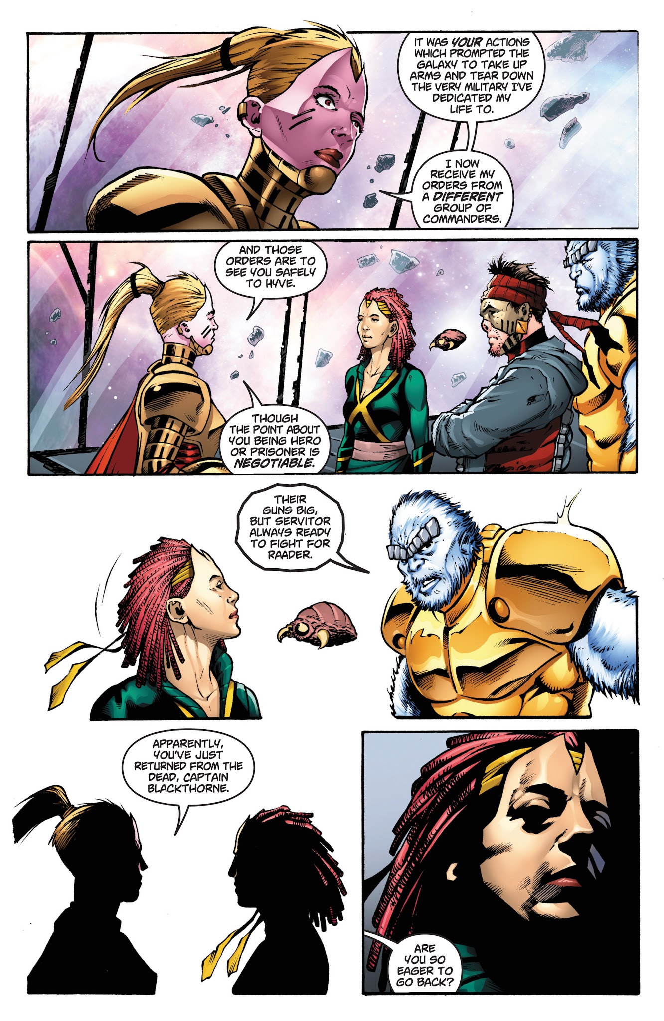 Read online Swashbucklers: The Saga Continues comic -  Issue #2 - 9